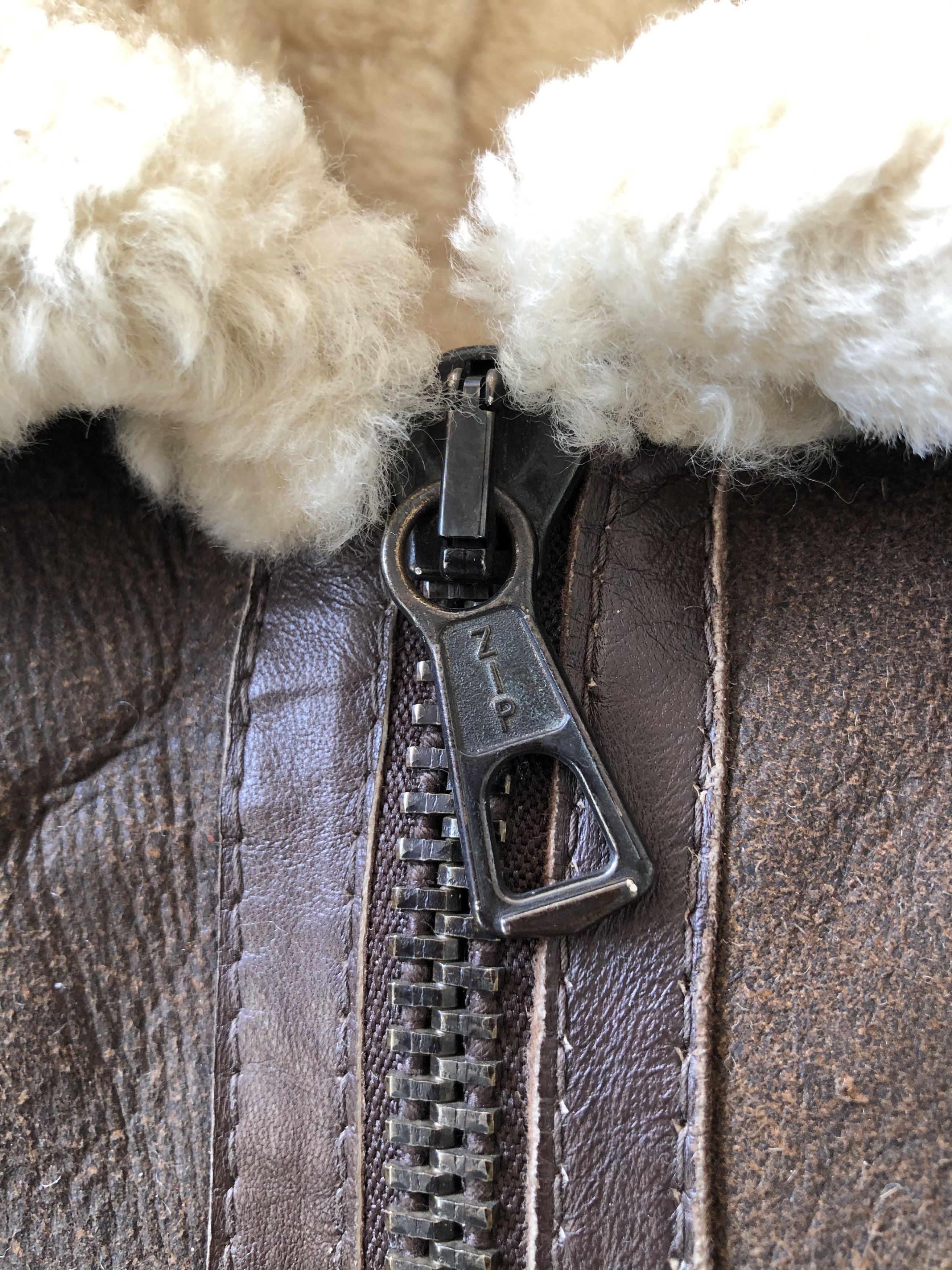 Japanese Brand × Vintage VINTAGE B3 SHEARLING SHEEPSKIN COAT MADE IN URUGUAY Size US L / EU 52-54 / 3 - 6 Thumbnail