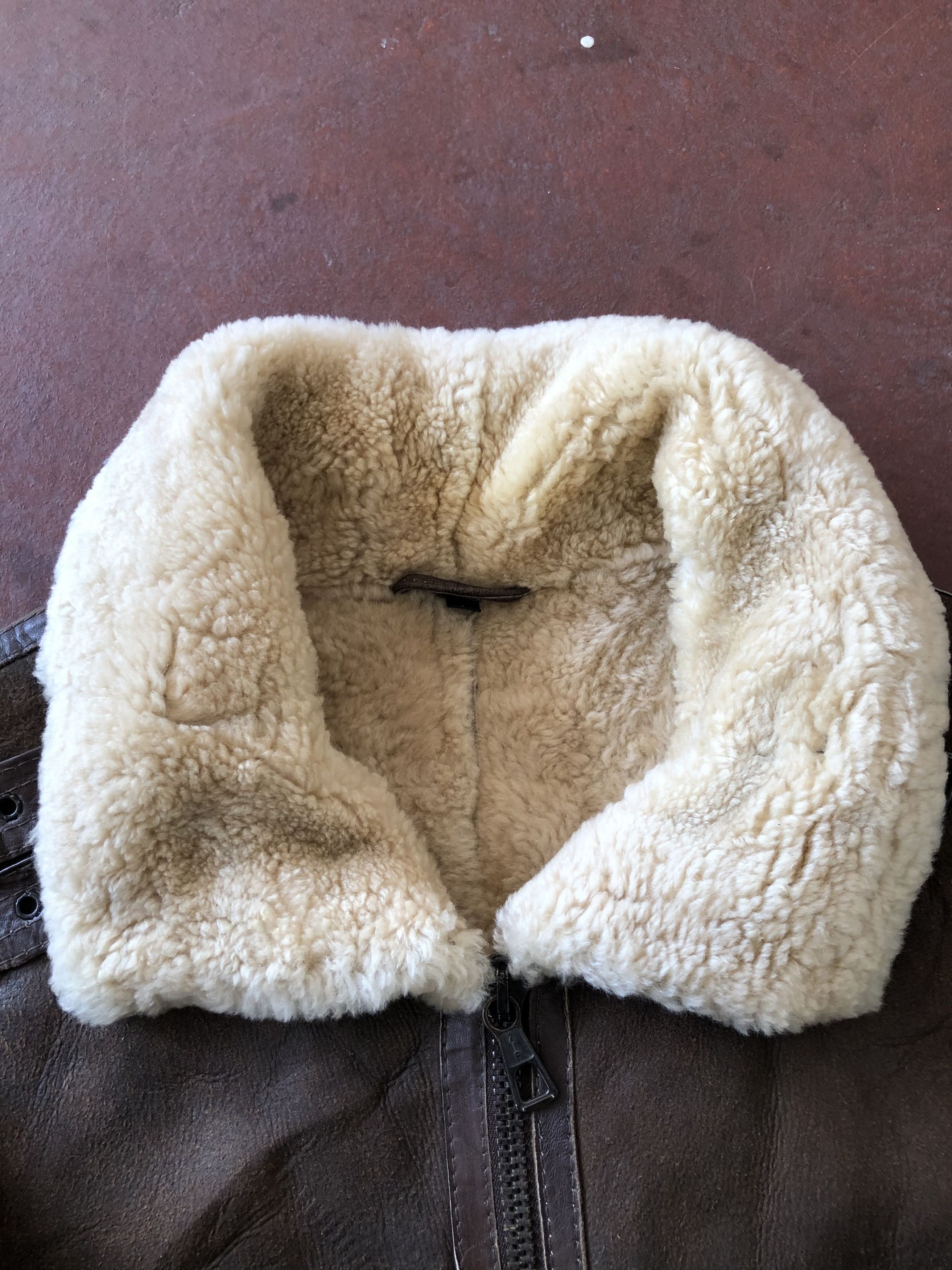 Japanese Brand × Vintage VINTAGE B3 SHEARLING SHEEPSKIN COAT MADE IN URUGUAY Size US L / EU 52-54 / 3 - 7 Thumbnail