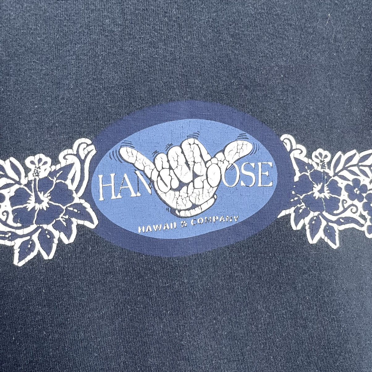 Vintage Vintage 90s Hang Loose Big Logo Crewneck Tshirt Size M Size US M / EU 48-50 / 2 - 5 Thumbnail