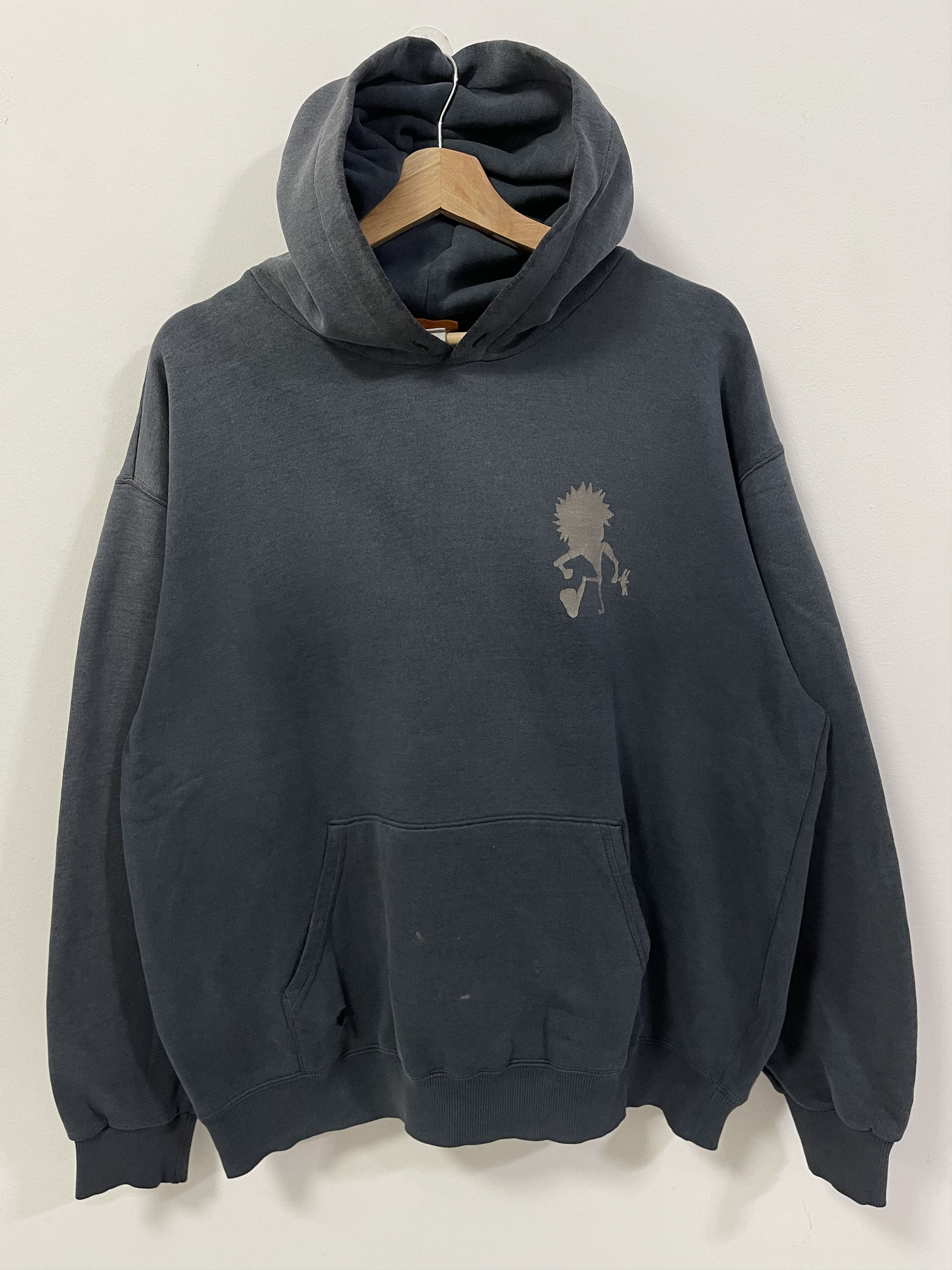 Japanese Brand Vintage Mischievous Skategang Big Logo Sun Faded Hoodie Size US L / EU 52-54 / 3 - 3 Thumbnail