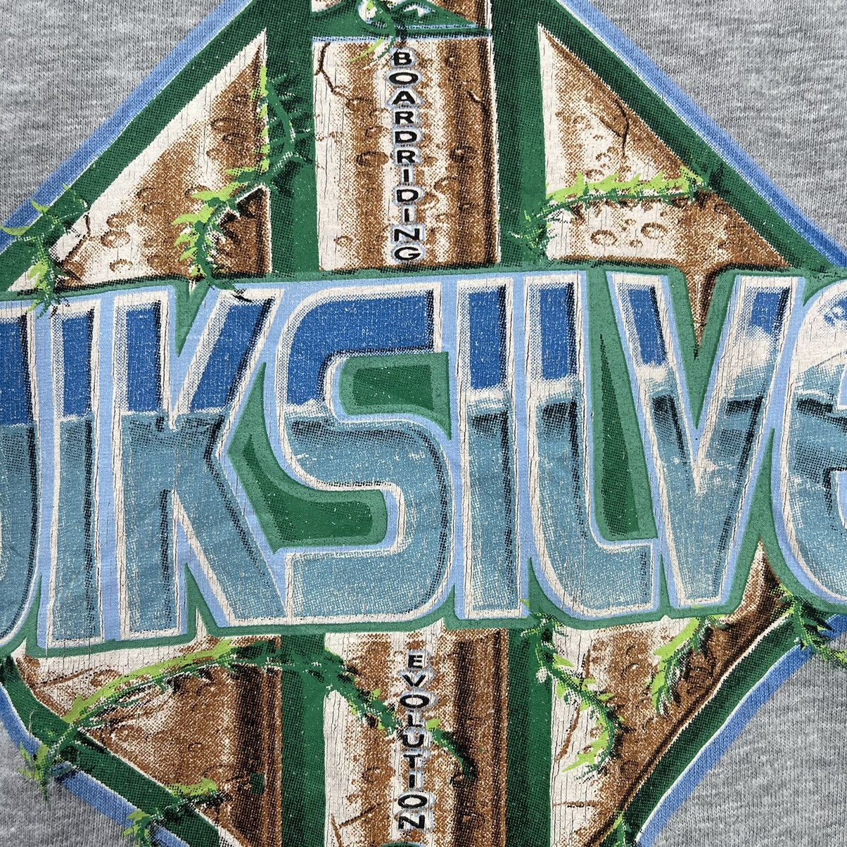 Quicksilver × Quiksilver × Vintage 90s Quiksilver Big Back Logo Crewneck T Shirt Size M Size US M / EU 48-50 / 2 - 6 Thumbnail