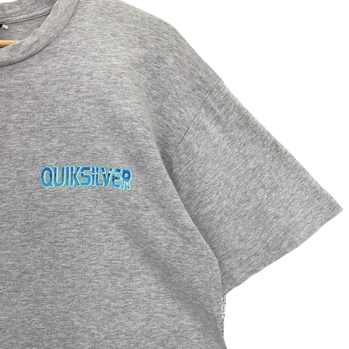 Quicksilver × Quiksilver × Vintage 90s Quiksilver Big Back Logo Crewneck T Shirt Size M Size US M / EU 48-50 / 2 - 9 Thumbnail