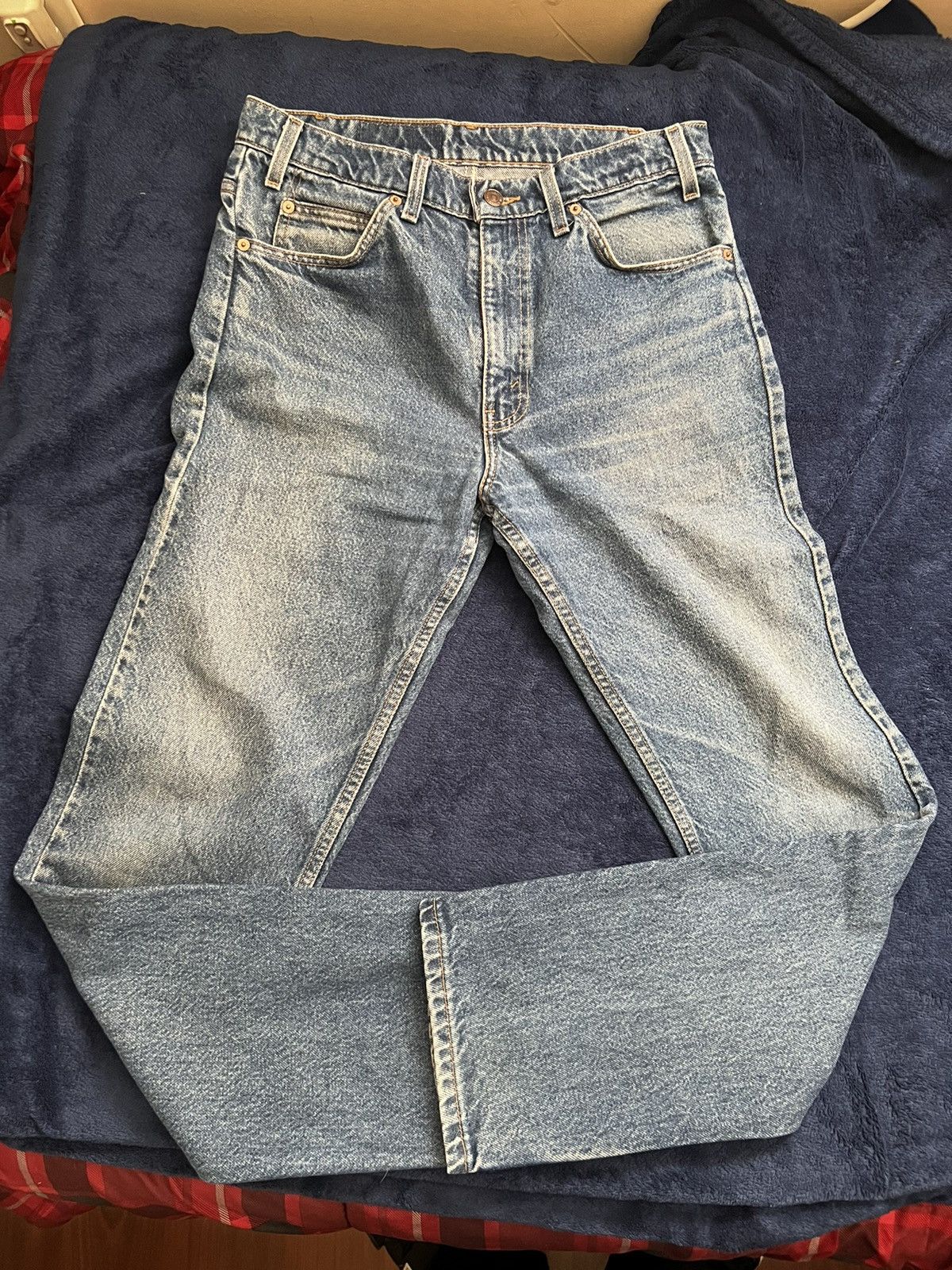 Levi's × Vintage Levis 505 Orange Tab Size US 32 / EU 48 - 3 Thumbnail
