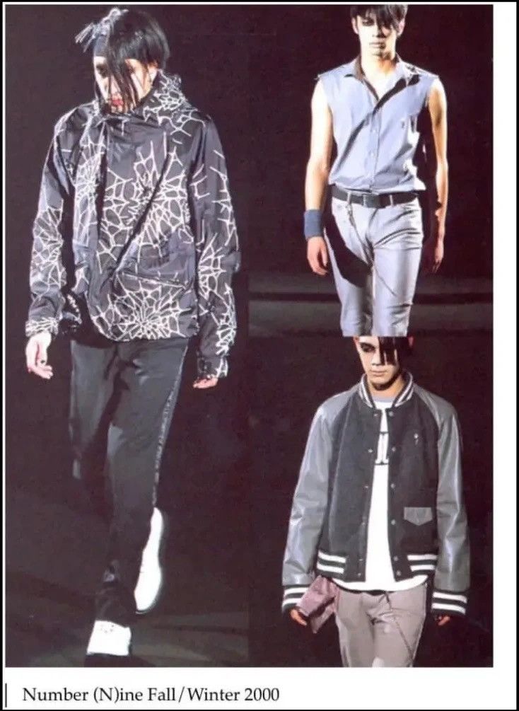 Number (N)ine Number (N)ine - F/W 2000 - Runway Spider Web Jacket