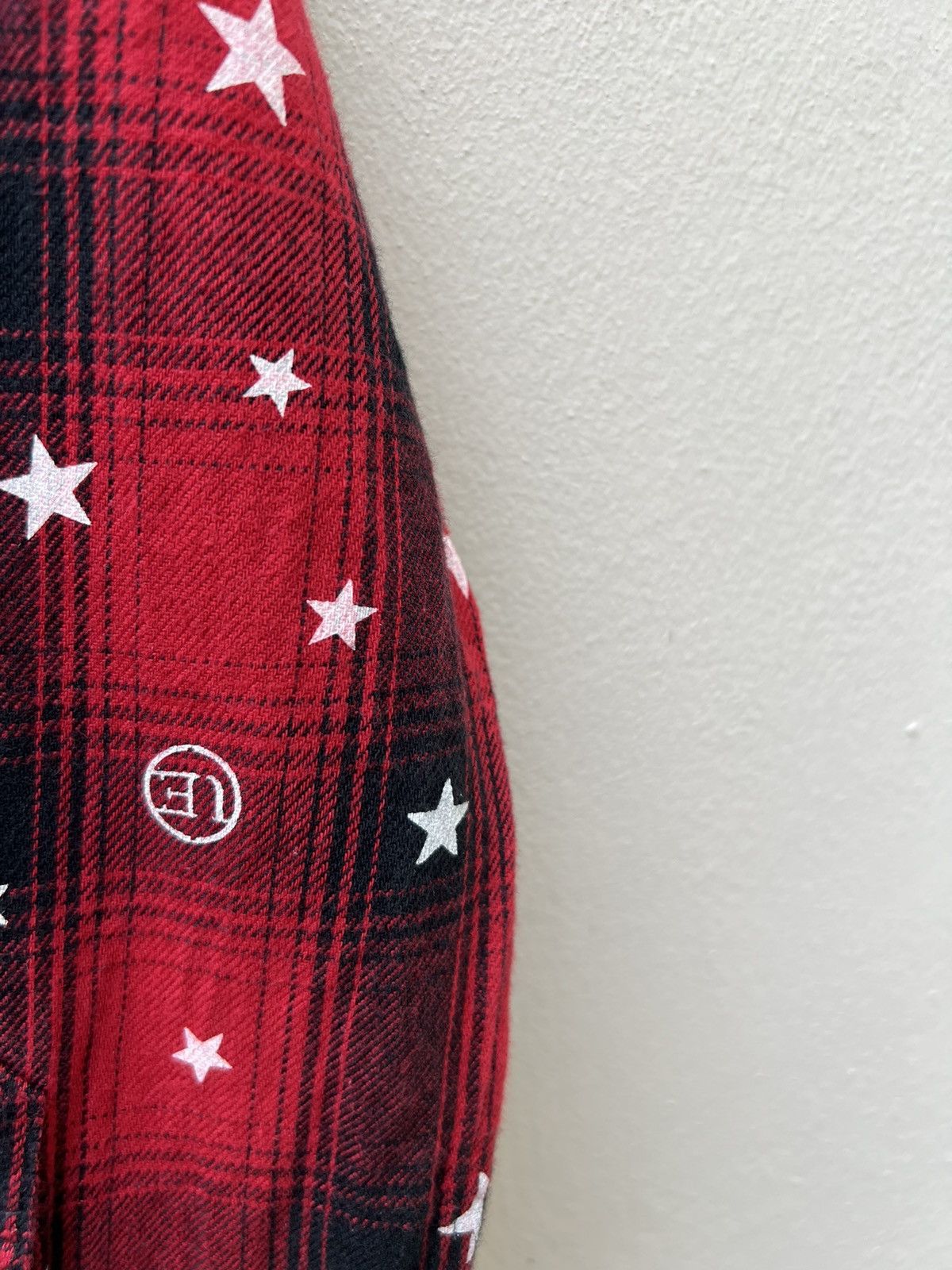 Fragment Design UE Atomic Stars Plaid Flannel Button Shirt Size US M / EU 48-50 / 2 - 7 Thumbnail