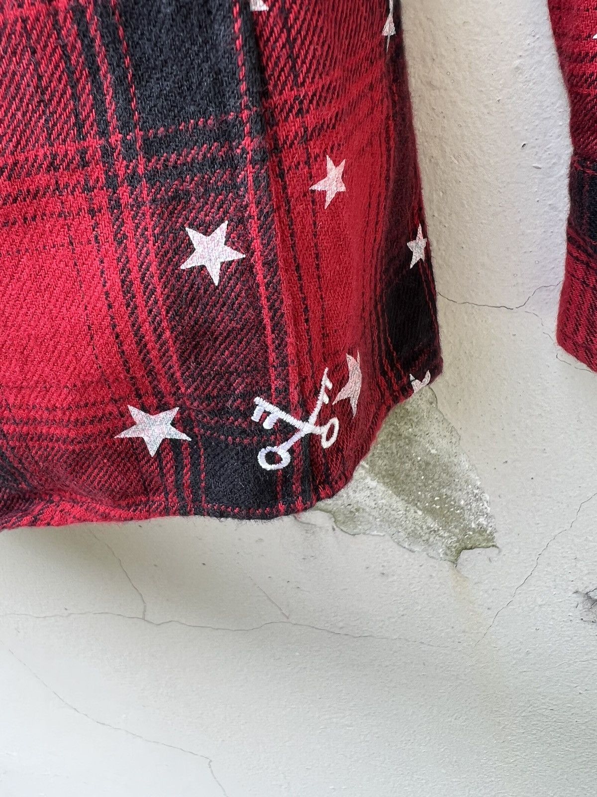 Fragment Design UE Atomic Stars Plaid Flannel Button Shirt Size US M / EU 48-50 / 2 - 13 Thumbnail