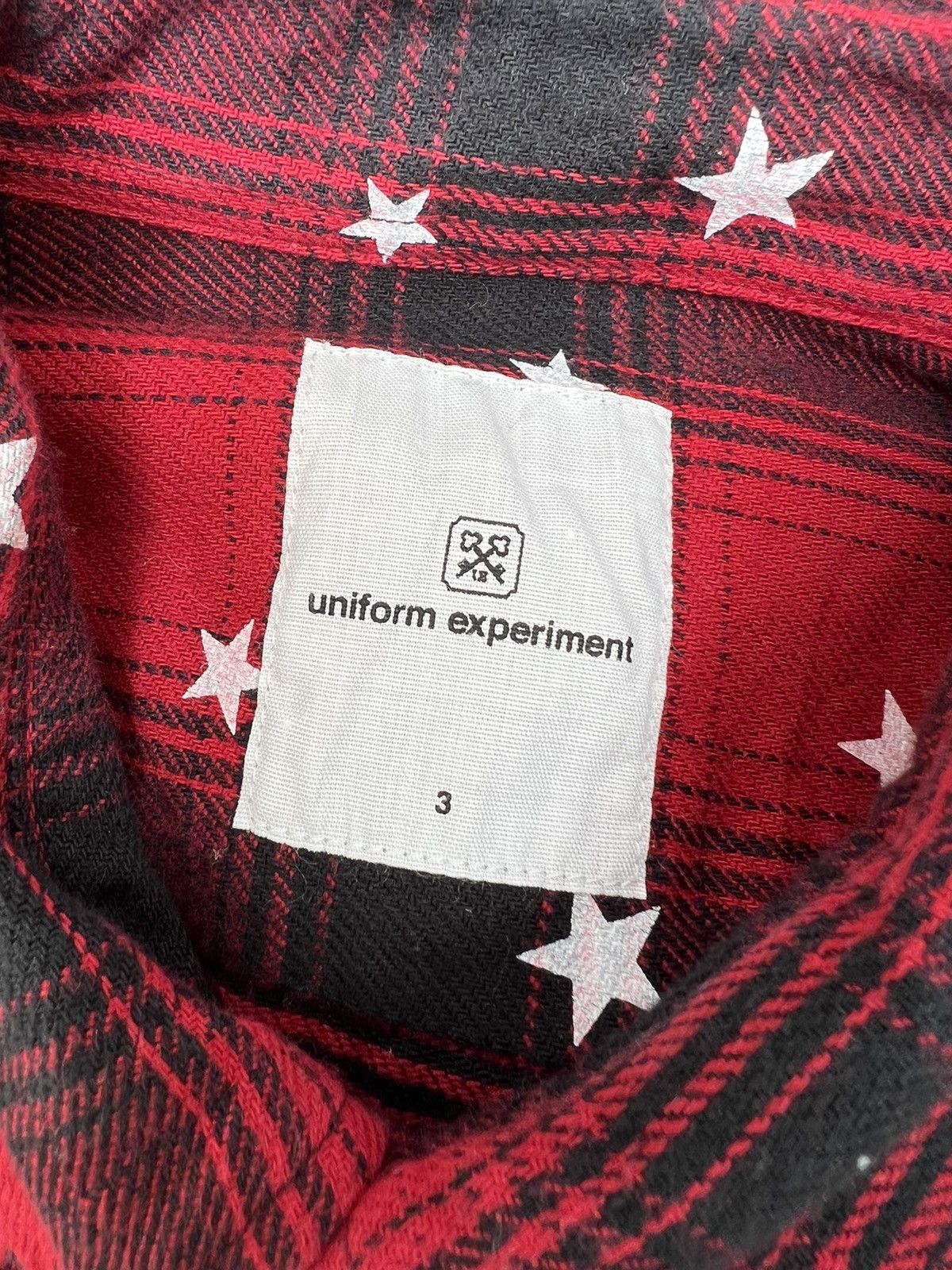 Fragment Design UE Atomic Stars Plaid Flannel Button Shirt Size US M / EU 48-50 / 2 - 15 Thumbnail