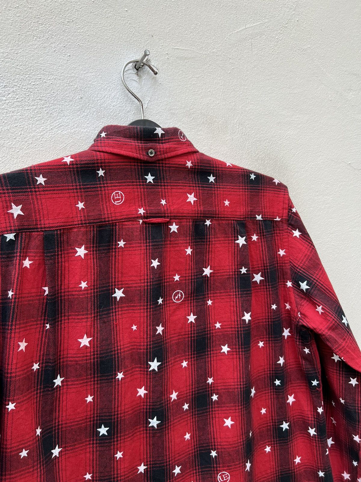 Fragment Design UE Atomic Stars Plaid Flannel Button Shirt Size US M / EU 48-50 / 2 - 11 Thumbnail