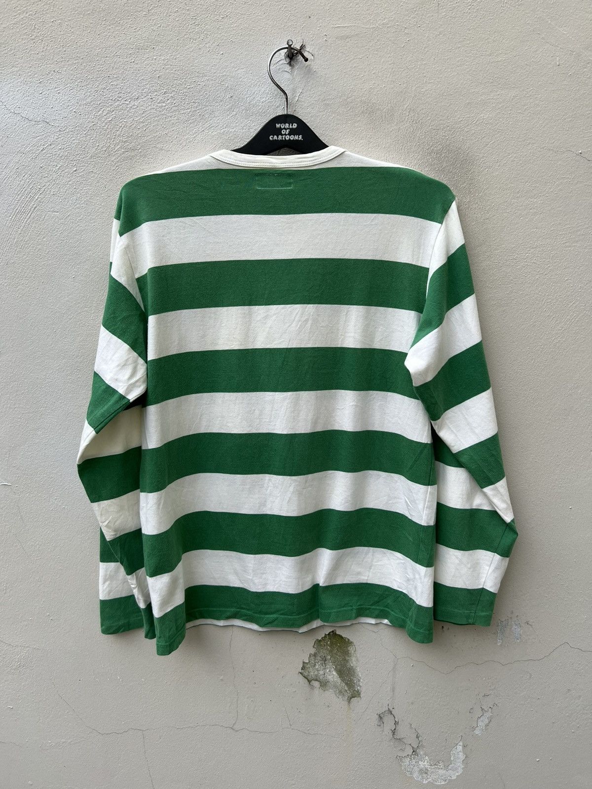 agnes b. Vintage 90s Agnes B. Homme Border Striped t shirt Size US M / EU 48-50 / 2 - 5 Thumbnail