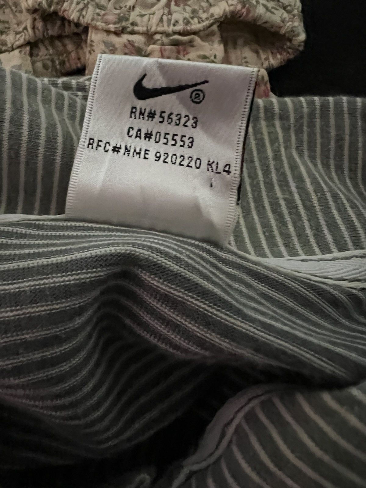 Nike Vintage 90s Nike Tennis Court Striped Polo Shirt Size US XL / EU 56 / 4 - 15 Thumbnail