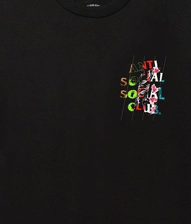 Anti Social Social Club × Members Only DS Weekly ASSC Madness Black Tee BAPE KITH KAWS FTP FOG CDG Size US S / EU 44-46 / 1 - 5 Thumbnail