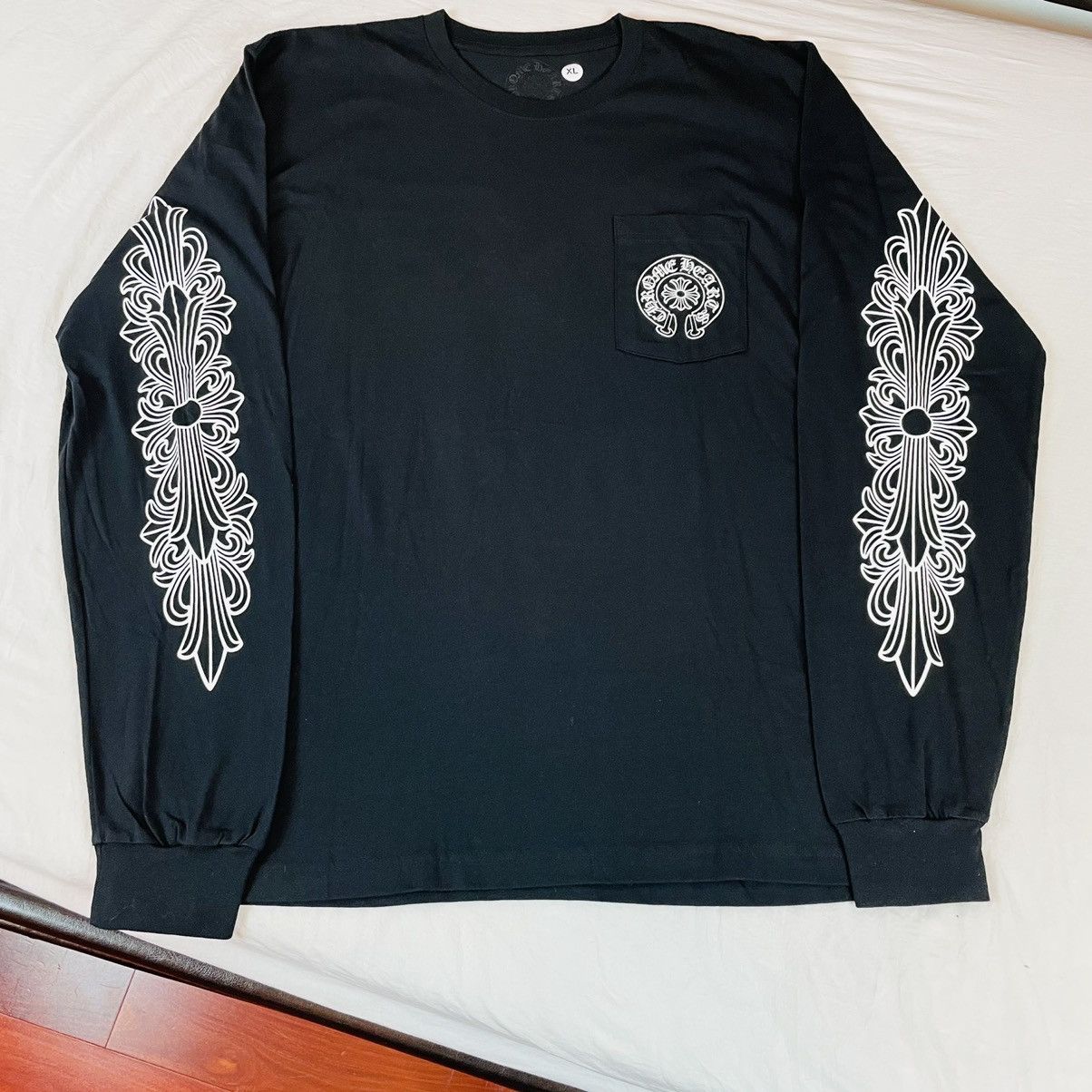 Chrome Hearts Chrome Hearts PARIS Longsleeve Tee Paris Exclusive Grailed