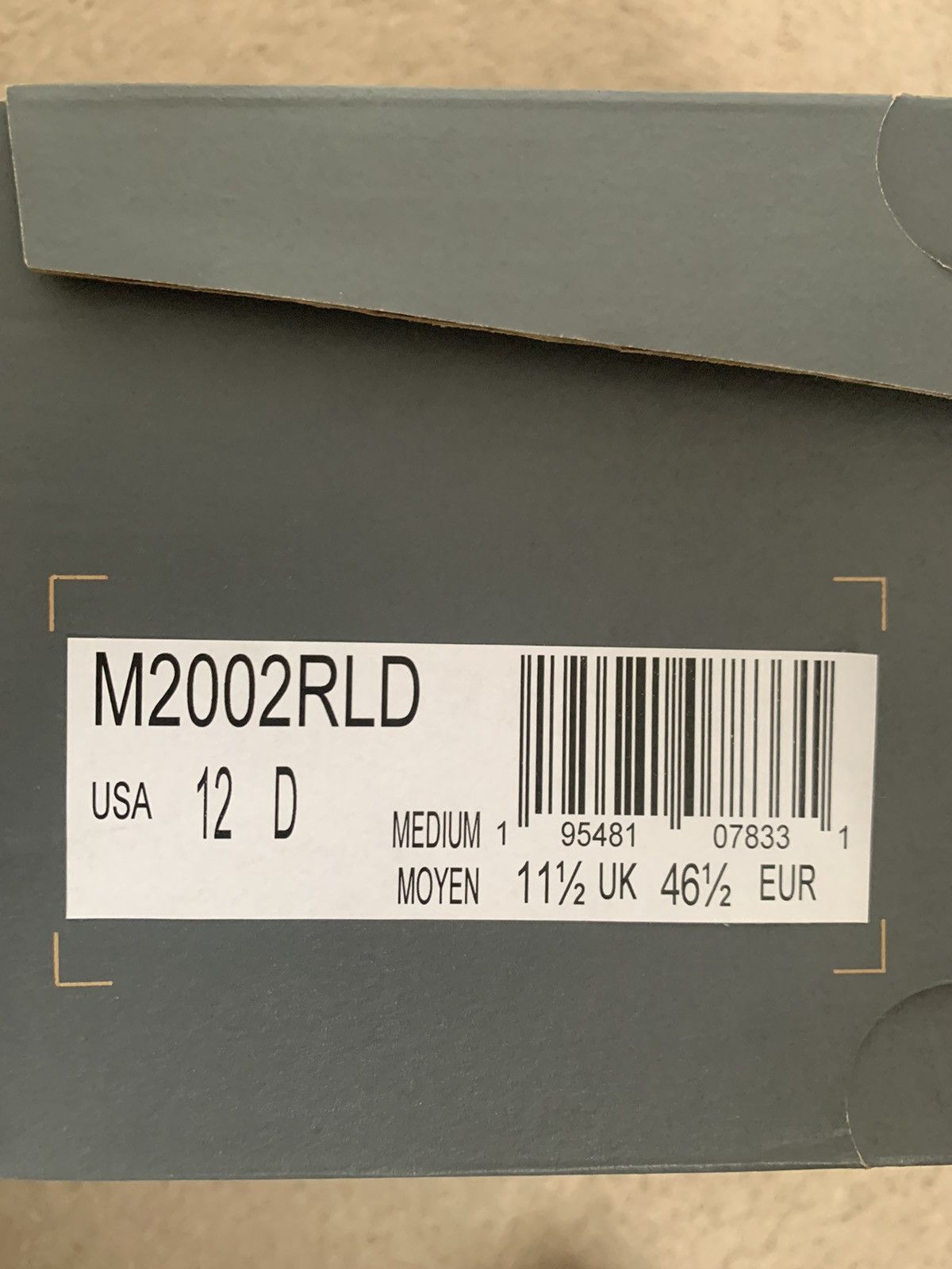New Balance New Balance 2002R Black Size US 12 / EU 45 - 7 Thumbnail