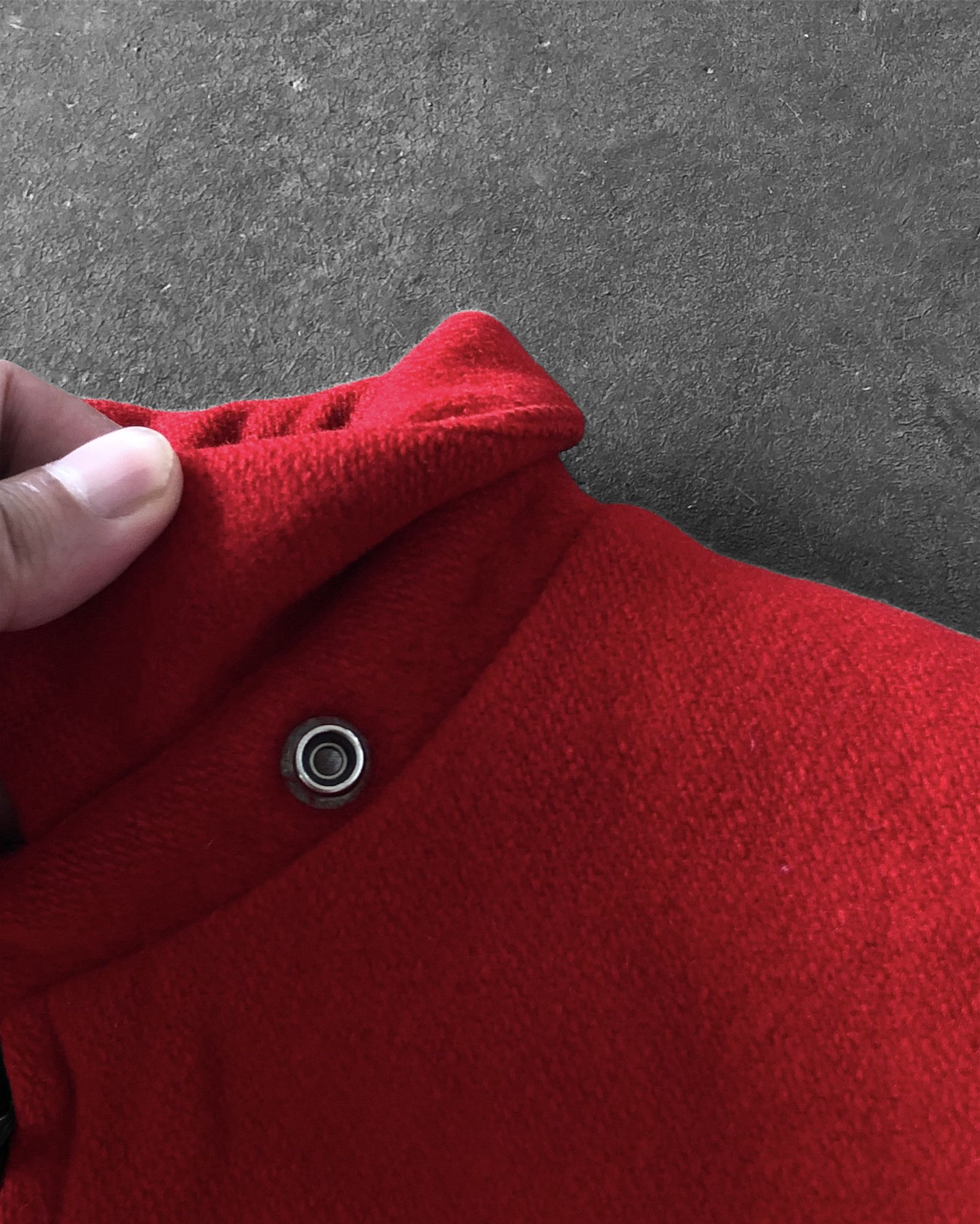 Polo Ralph Lauren RARE🔥VINTAGE 90’S POLO RL RED WOOL SHORT BOMBER JACKET Size US M / EU 48-50 / 2 - 8 Thumbnail