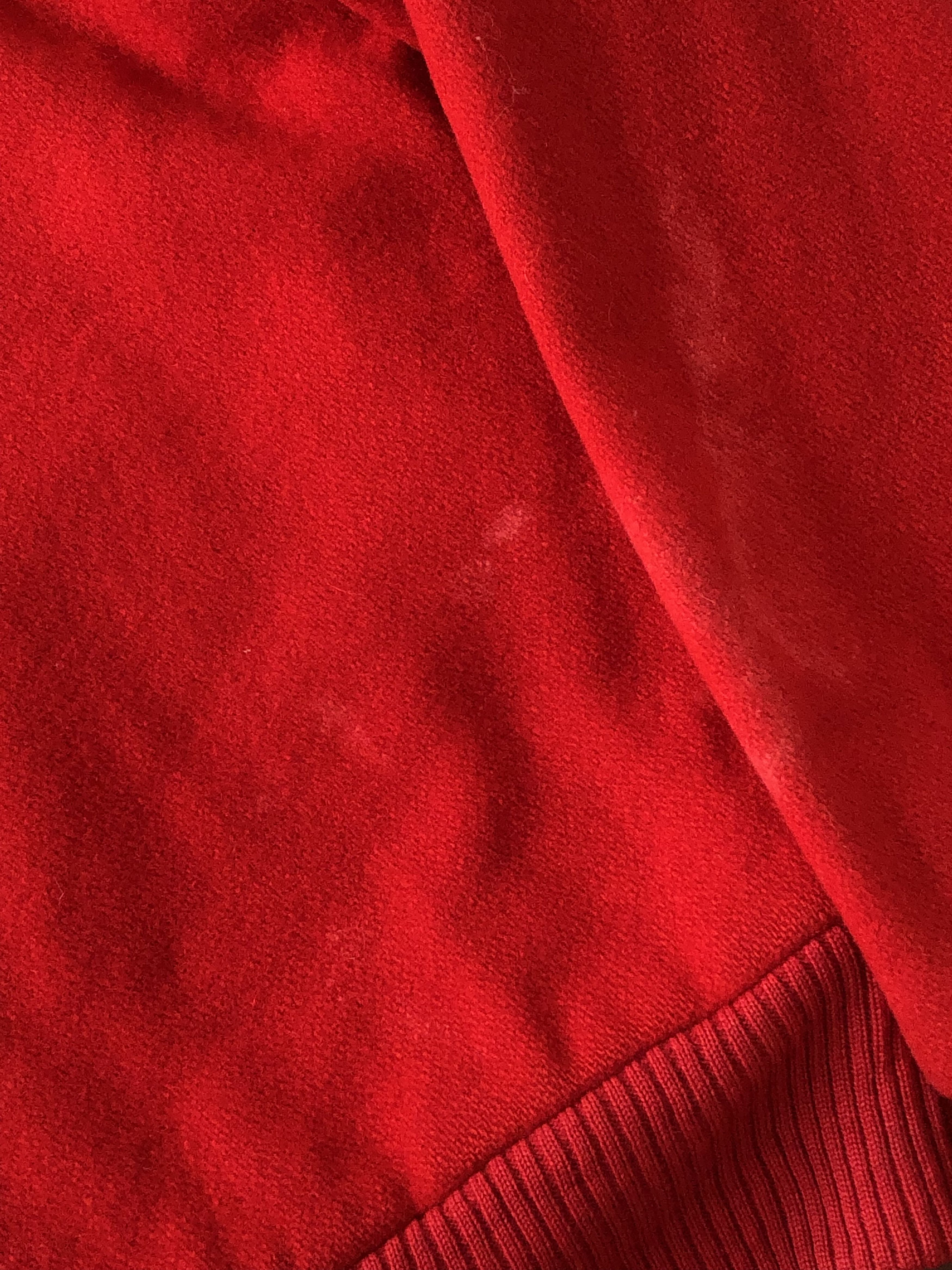 Polo Ralph Lauren RARE🔥VINTAGE 90’S POLO RL RED WOOL SHORT BOMBER JACKET Size US M / EU 48-50 / 2 - 14 Thumbnail
