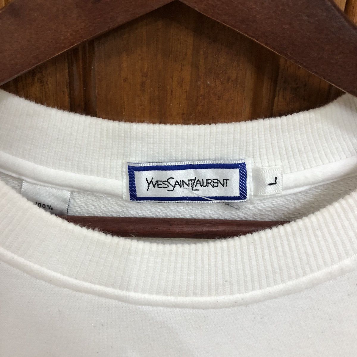 Vintage × Yves Saint Laurent 💥LAST CALL💥Vintage Ysl Rainbow spellout embroidery Size US L / EU 52-54 / 3 - 3 Thumbnail
