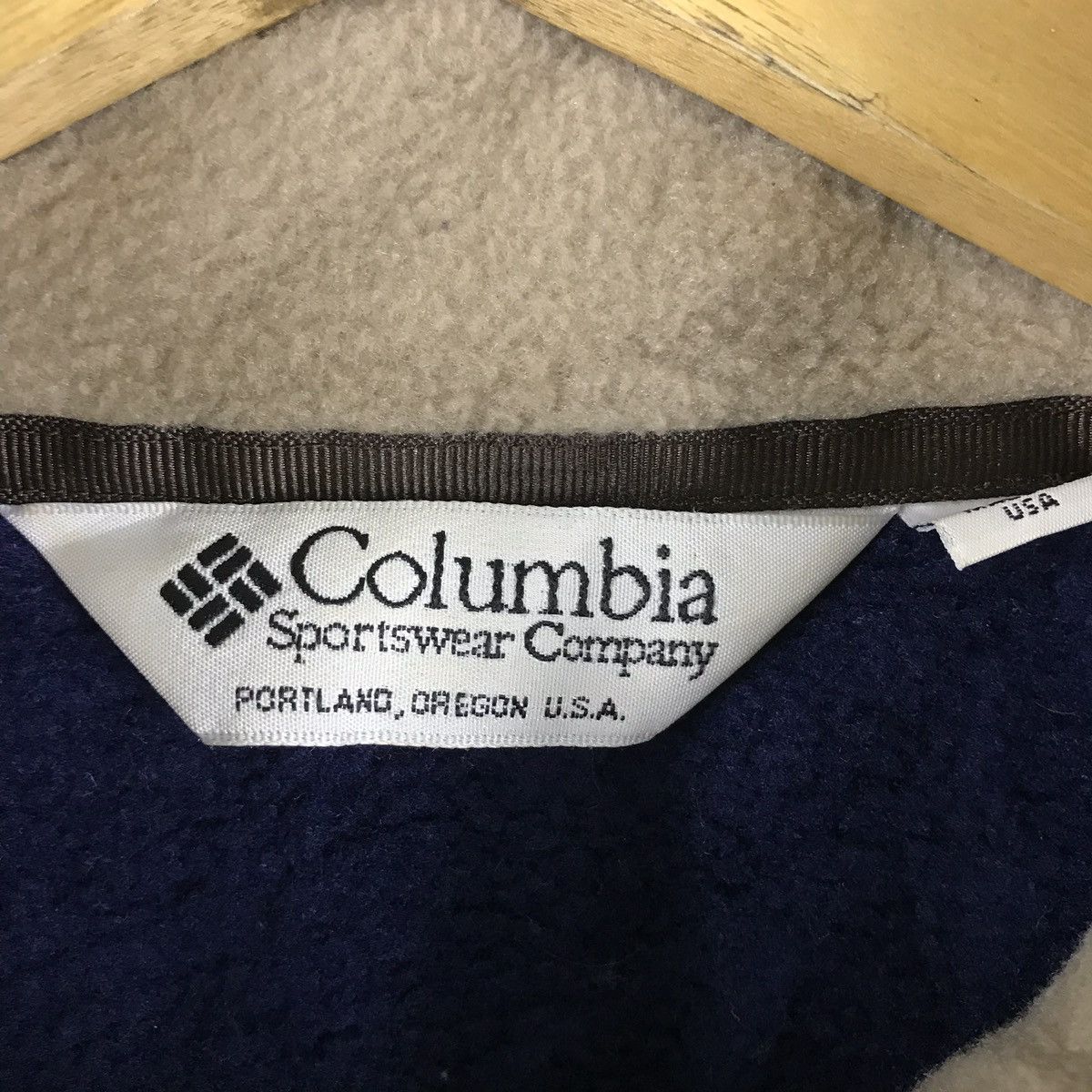 Columbia Vtg 90s columbia fleece zip jacket made in usa Size US L / EU 52-54 / 3 - 7 Thumbnail