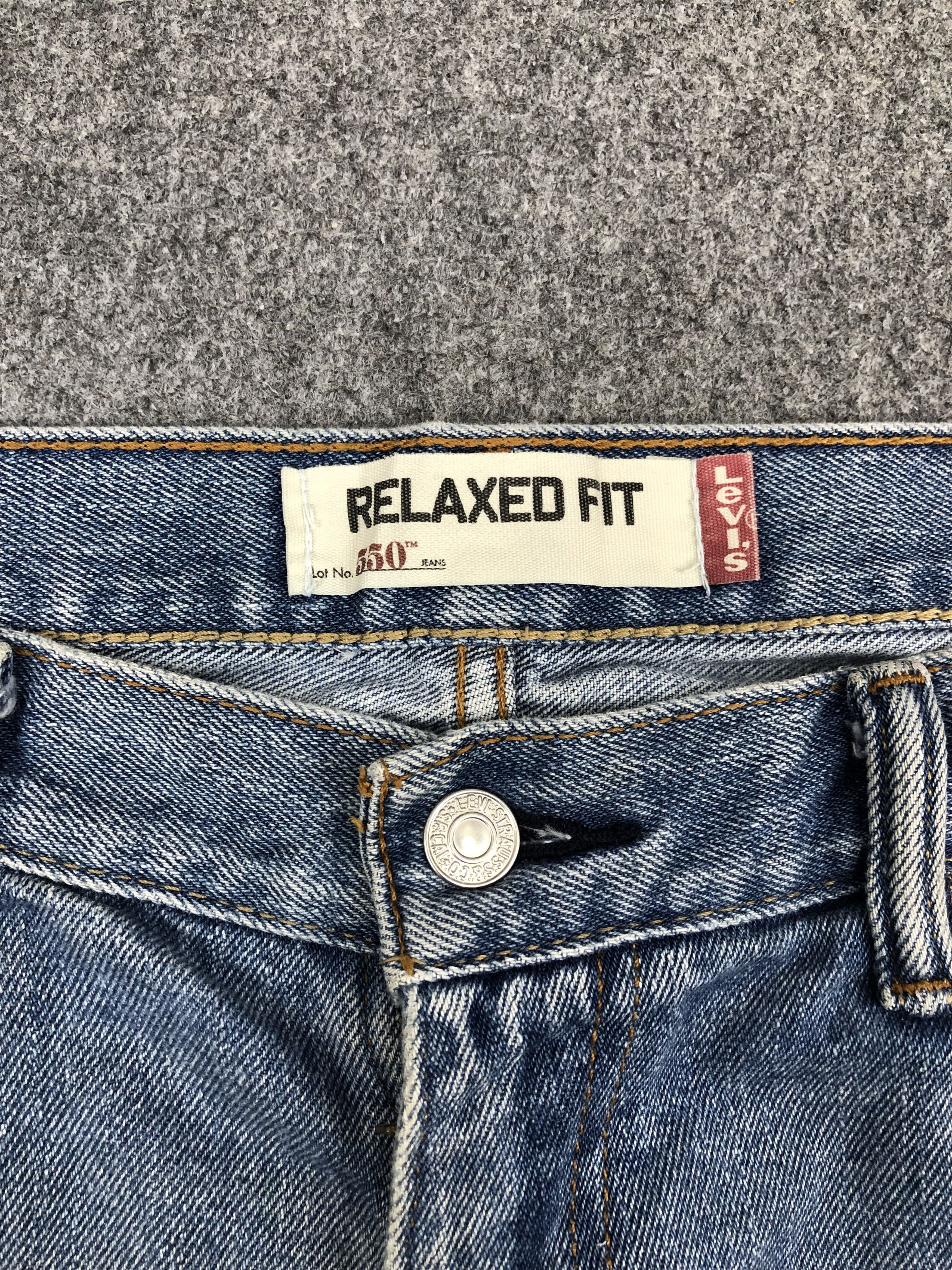 Levi's Vintage Levis 550 Light Blue Jeans DP1697 Size US 36 / EU 52 - 9 Thumbnail