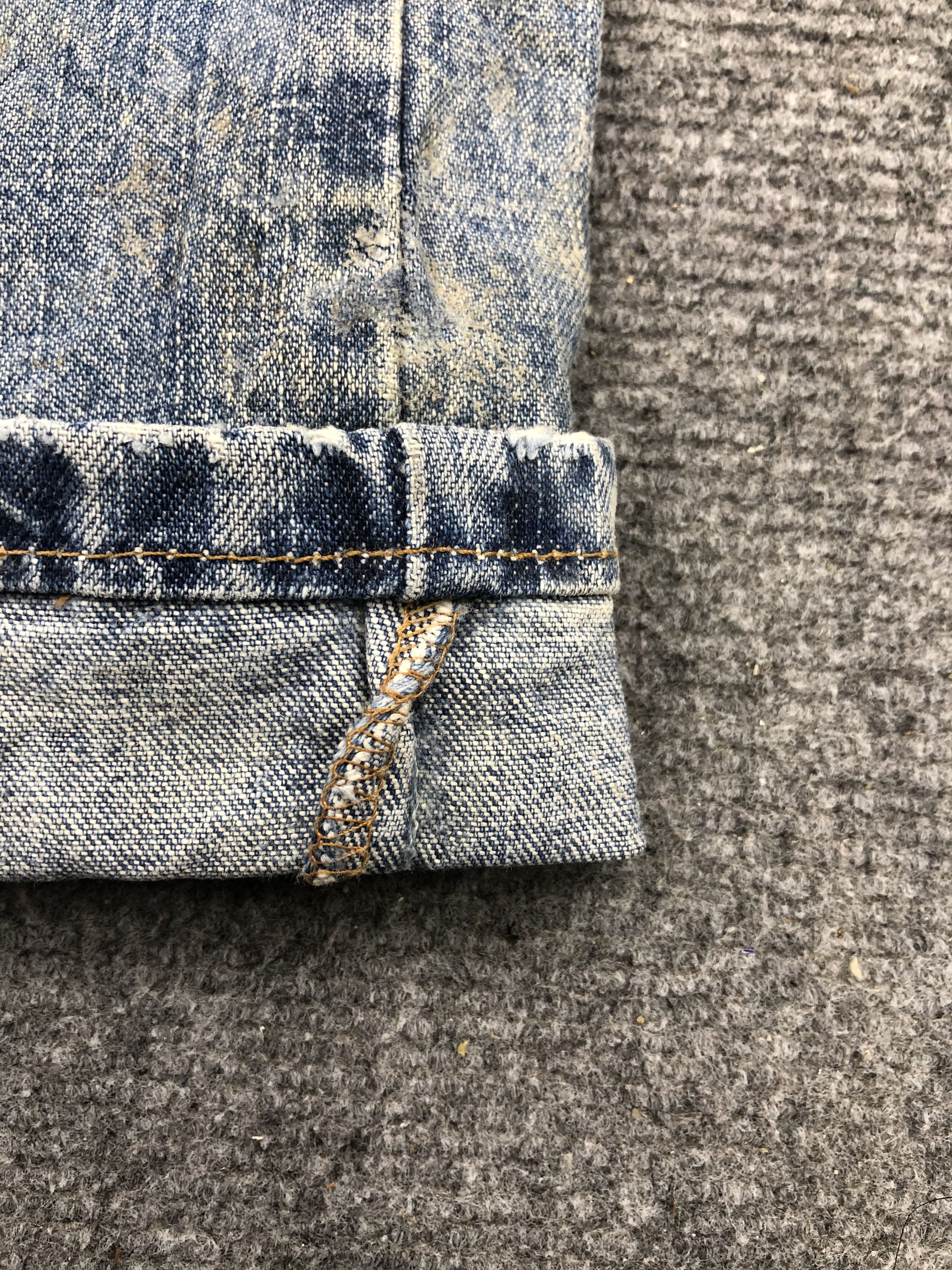 Levi's Vintage Levis 569 Faded Blue Jeans DP1698 Size US 44 / EU 60 - 10 Thumbnail