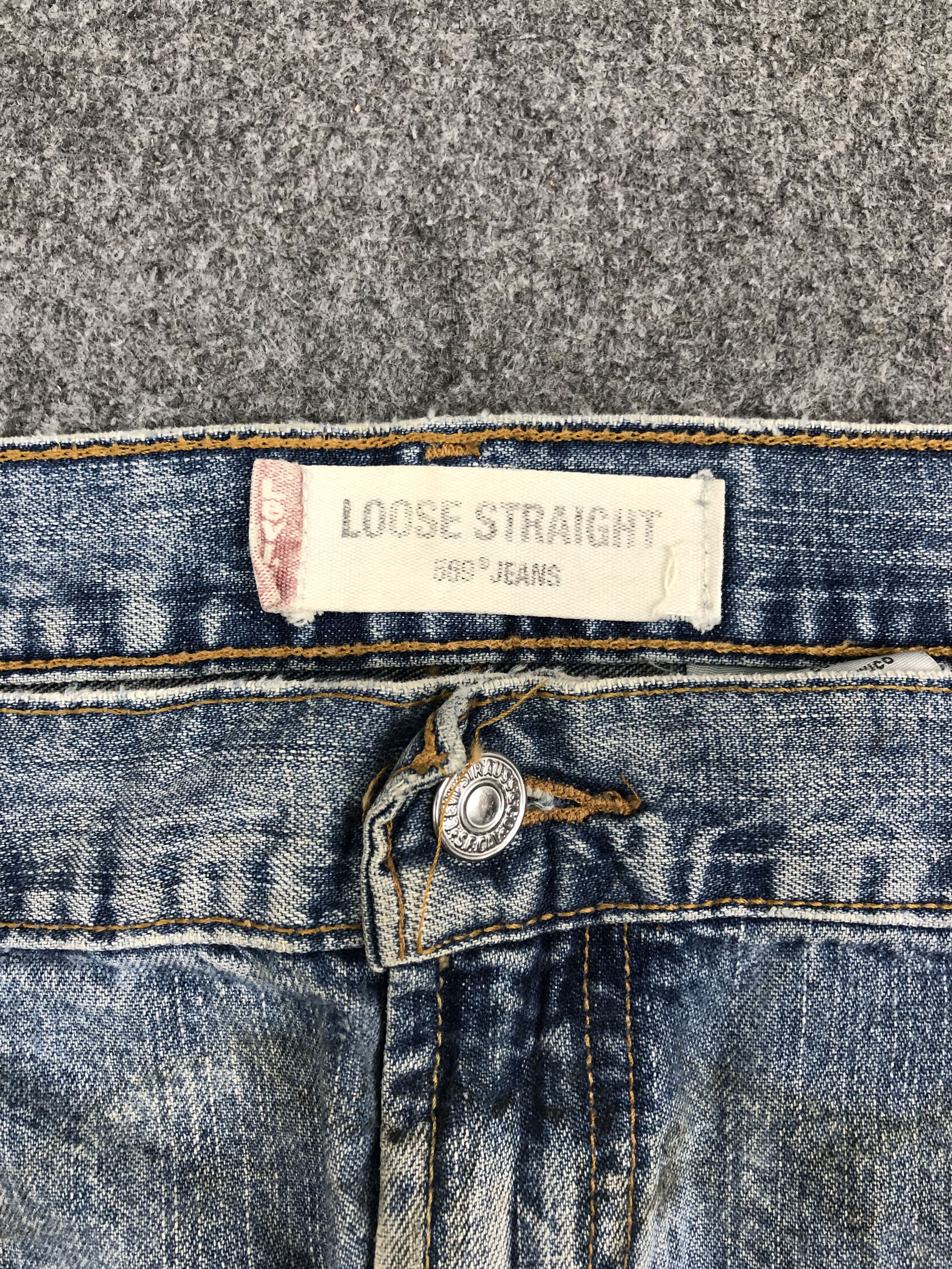 Levi's Vintage Levis 569 Faded Blue Jeans DP1698 Size US 44 / EU 60 - 9 Thumbnail