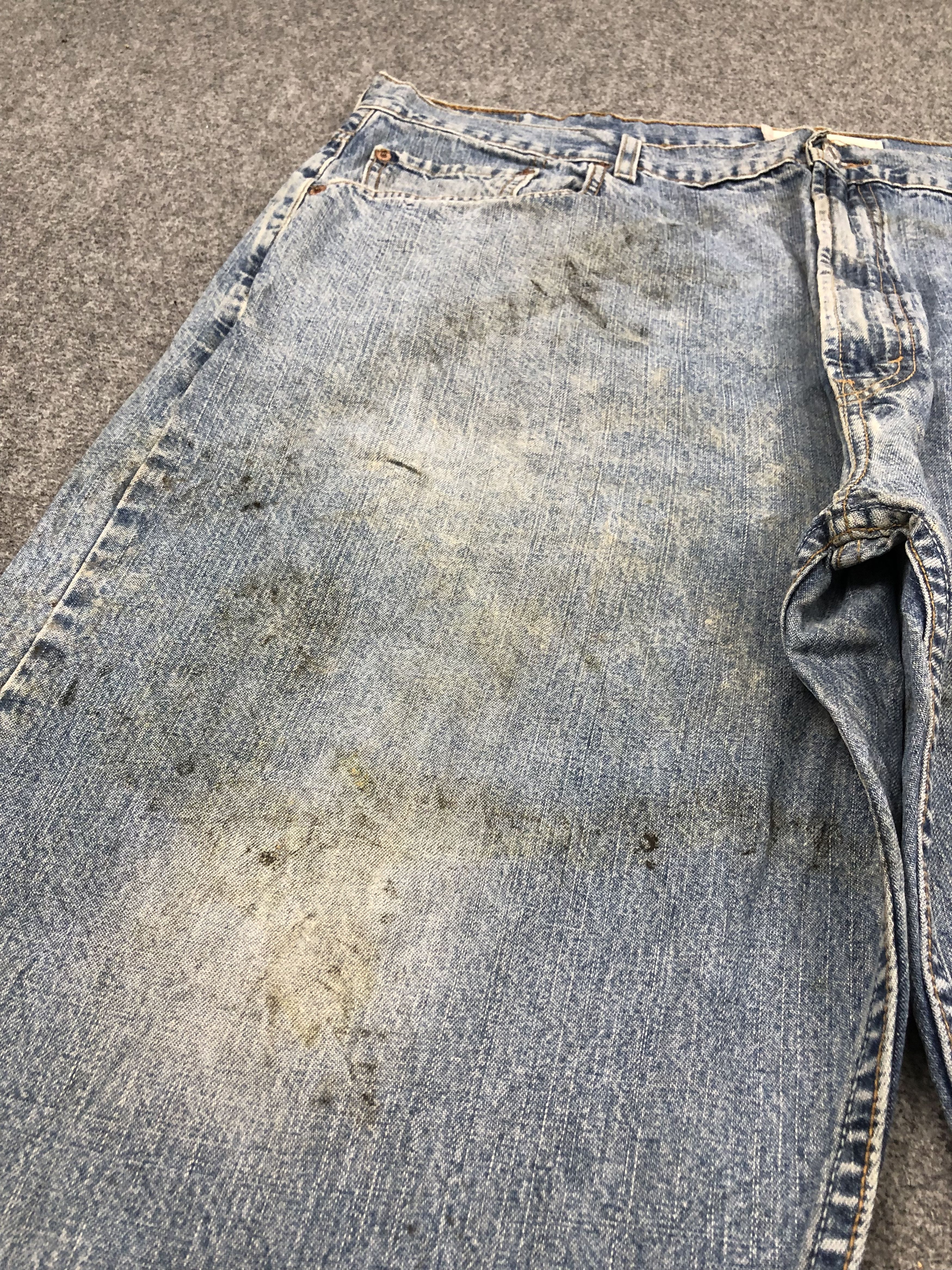 Levi's Vintage Levis 569 Faded Blue Jeans DP1698 Size US 44 / EU 60 - 11 Thumbnail