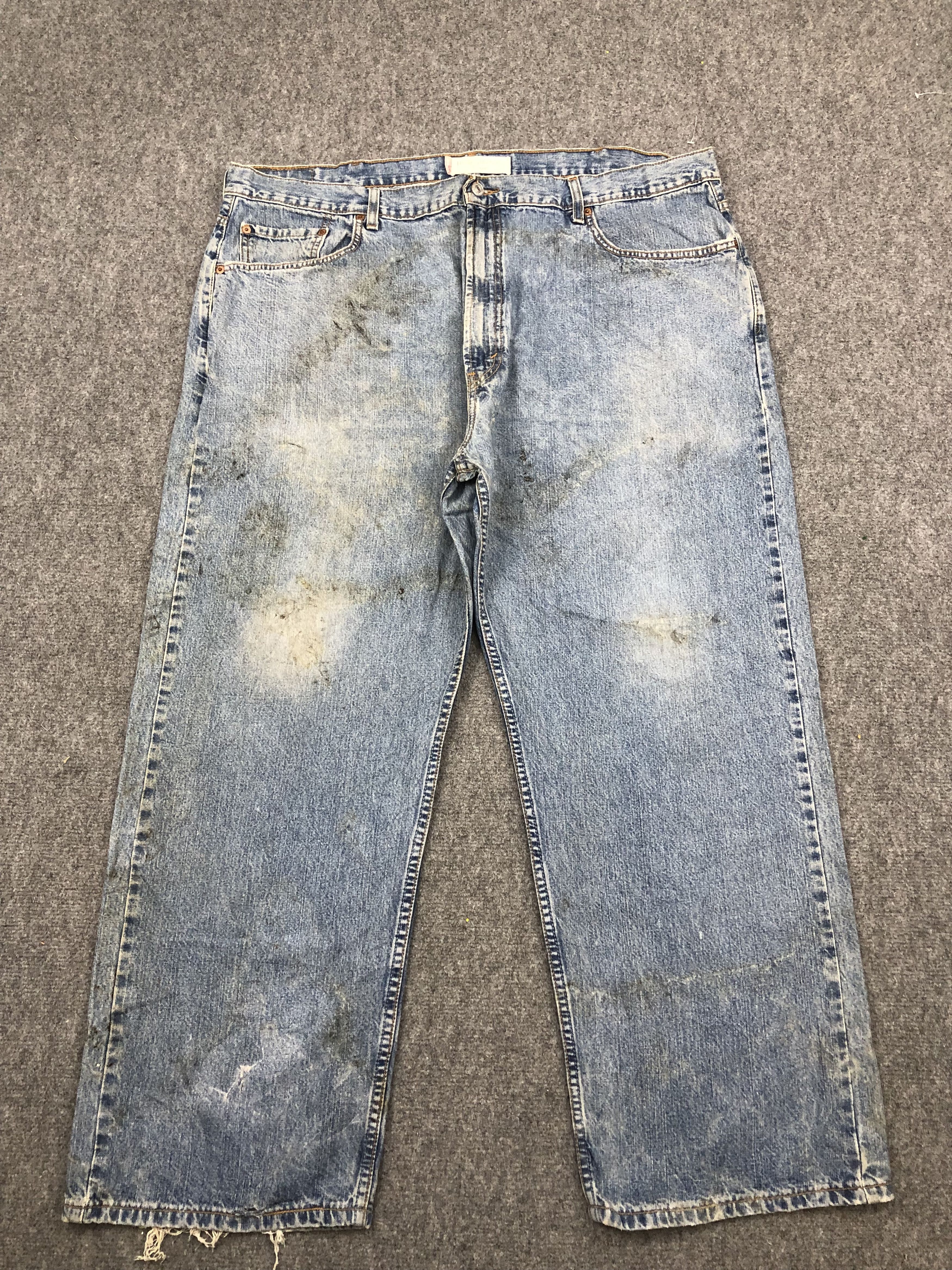 Levi's Vintage Levis 569 Faded Blue Jeans DP1698 Size US 44 / EU 60 - 1 Thumbnail