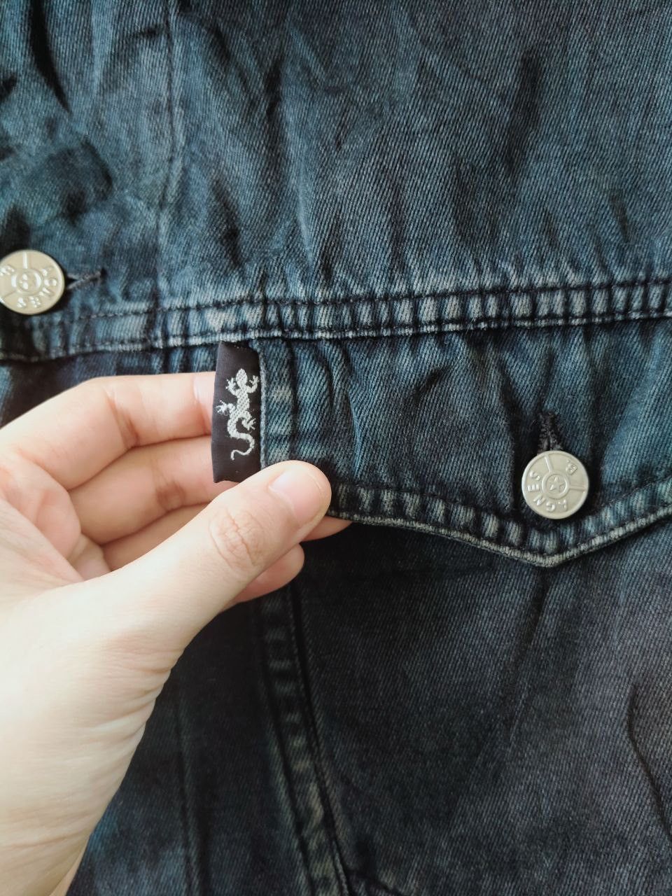 agnes b. RARE🔥VINTAGE MADE IN FRANCE AGNES B. HOMME DENIM JACKET Size US M / EU 48-50 / 2 - 5 Thumbnail