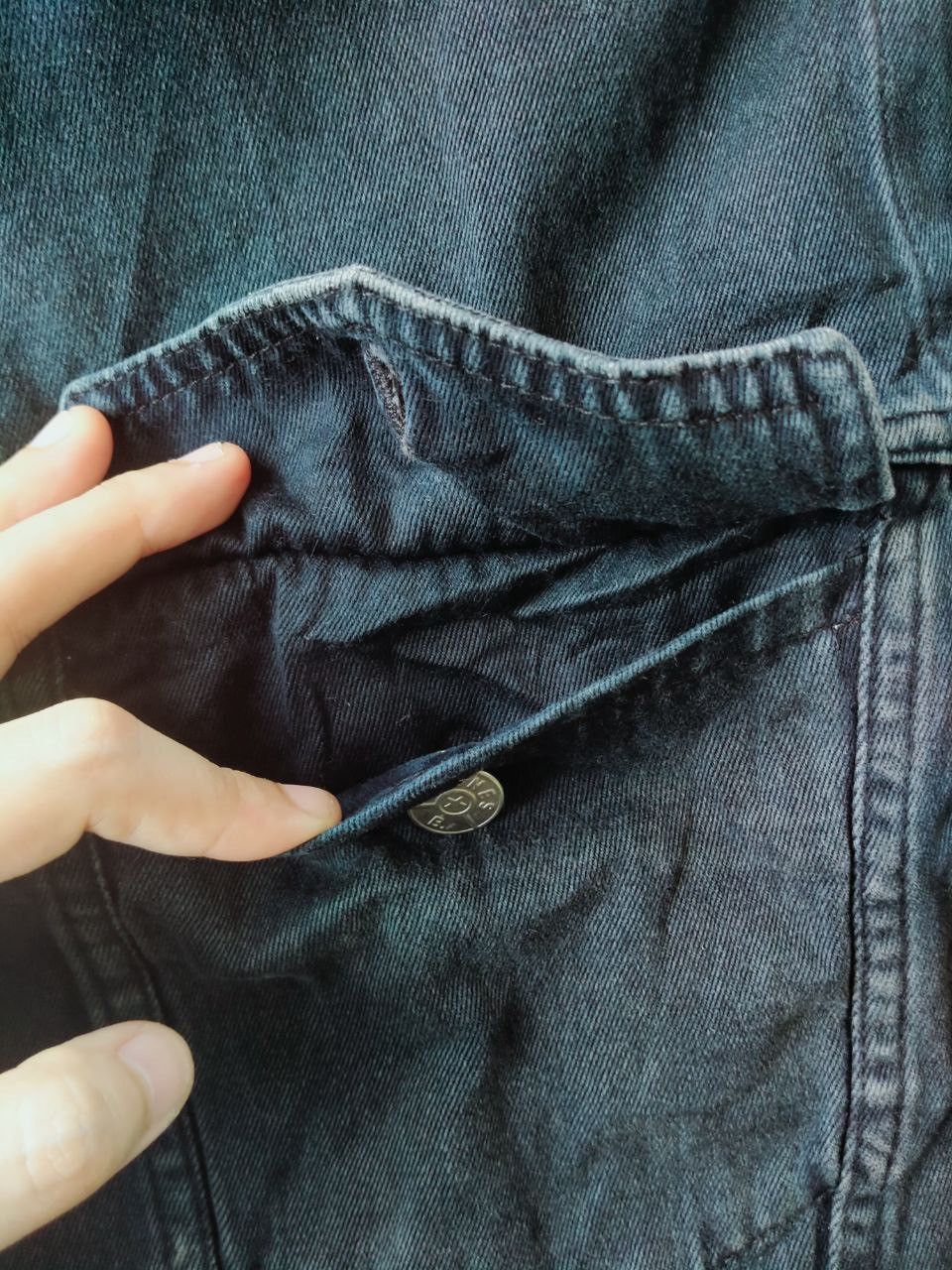 agnes b. RARE🔥VINTAGE MADE IN FRANCE AGNES B. HOMME DENIM JACKET Size US M / EU 48-50 / 2 - 3 Thumbnail