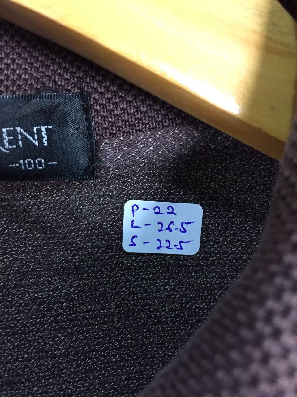 Vintage 90s YSL Yves Saint Laurent Luxury Embroided Longsleeve Polo Size US L / EU 52-54 / 3 - 10 Thumbnail