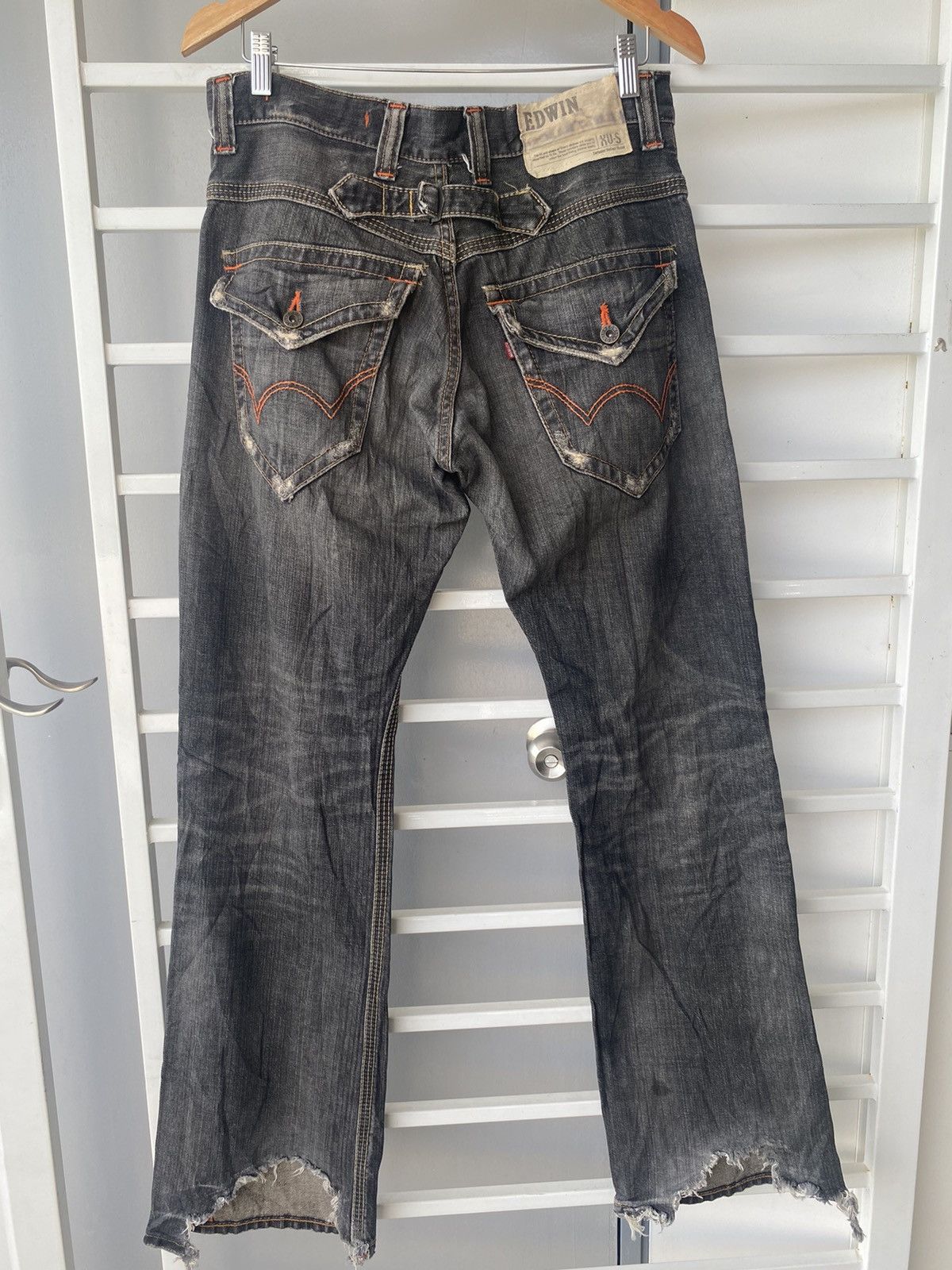 Edwin Pants Jeans Limited Edition Distressed Denim