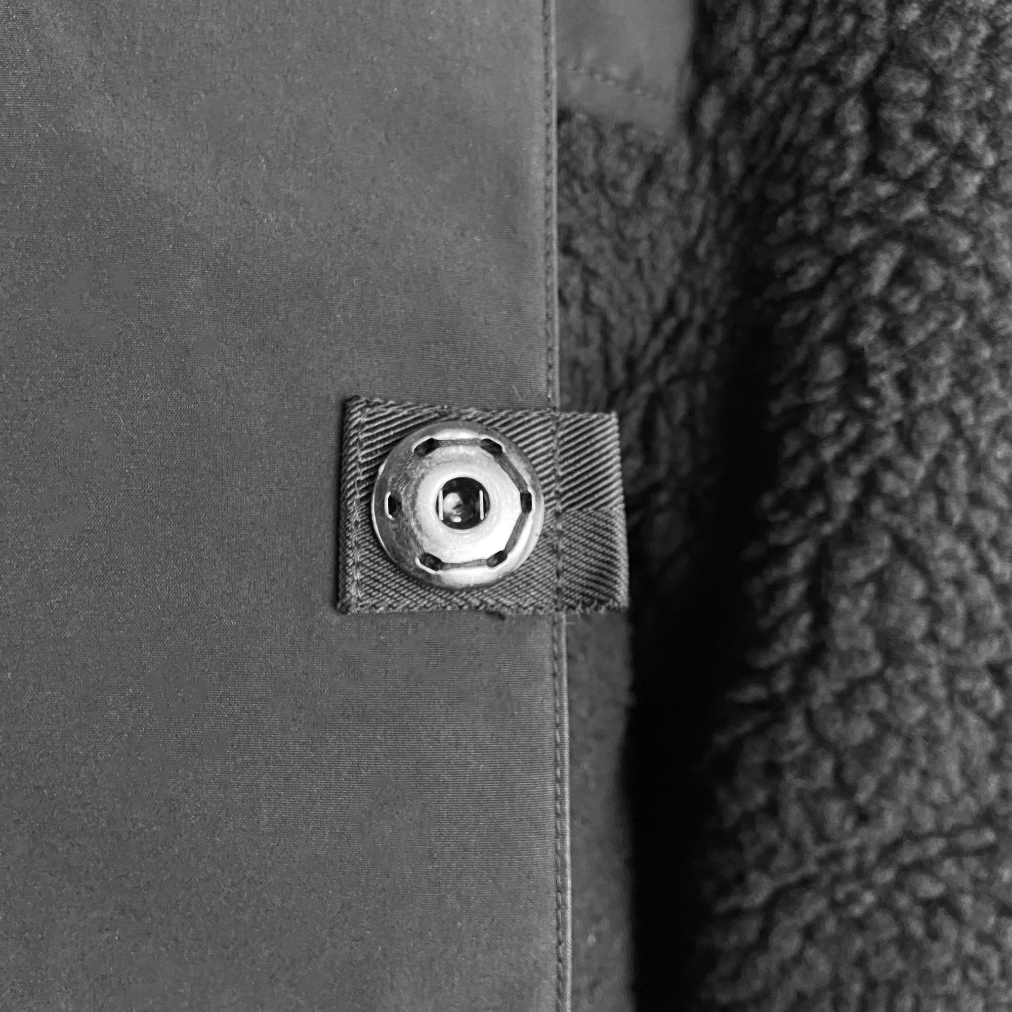 Moncler x Off-White Shearling Down Feather Jacket