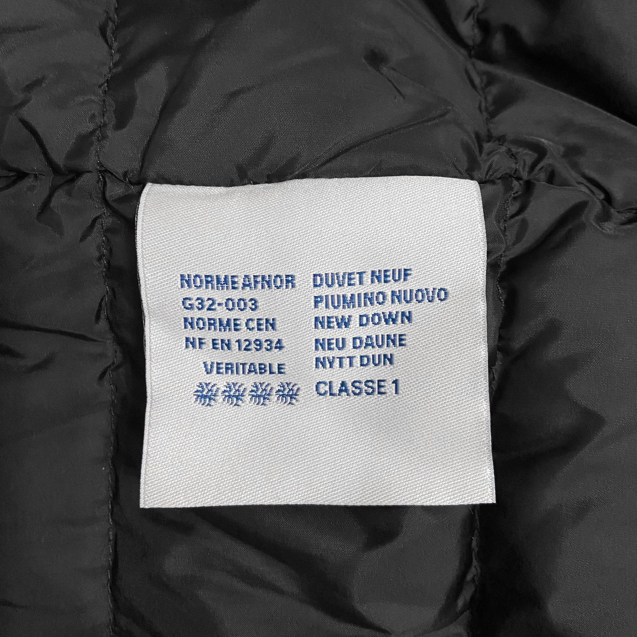 Moncler x Off-White Shearling Down Feather Jacket