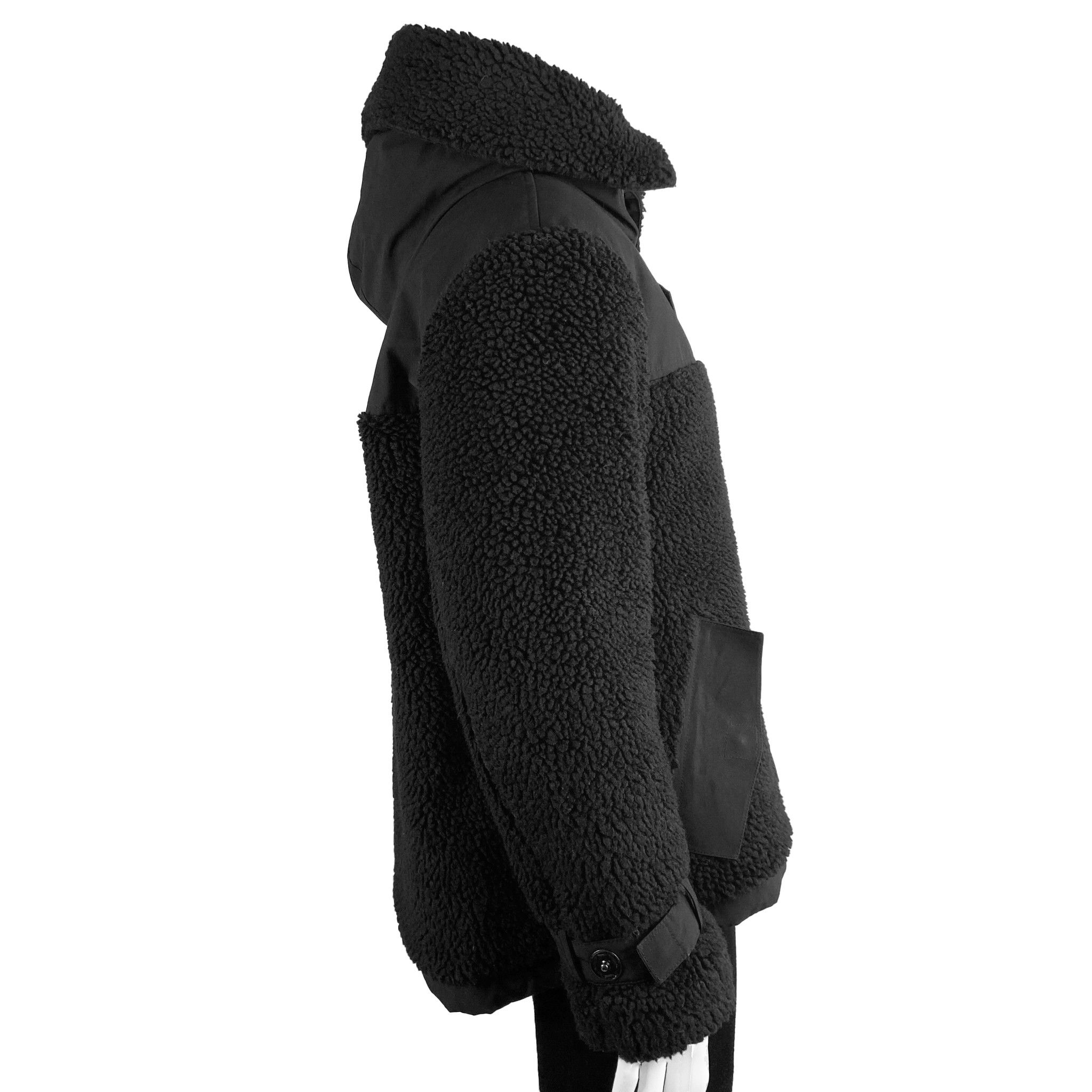Moncler x Off-White Shearling Down Feather Jacket