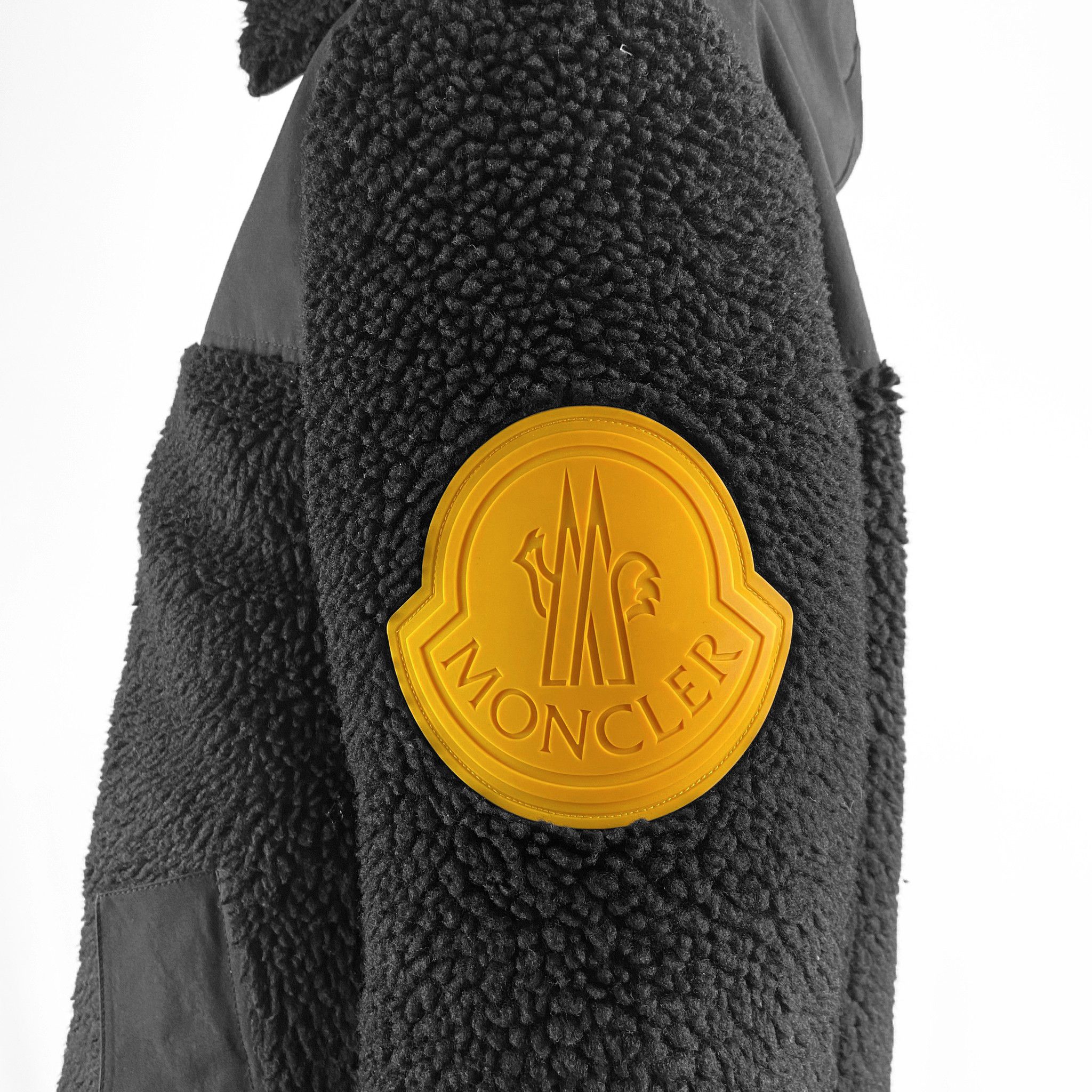 Moncler x Off-White Shearling Down Feather Jacket