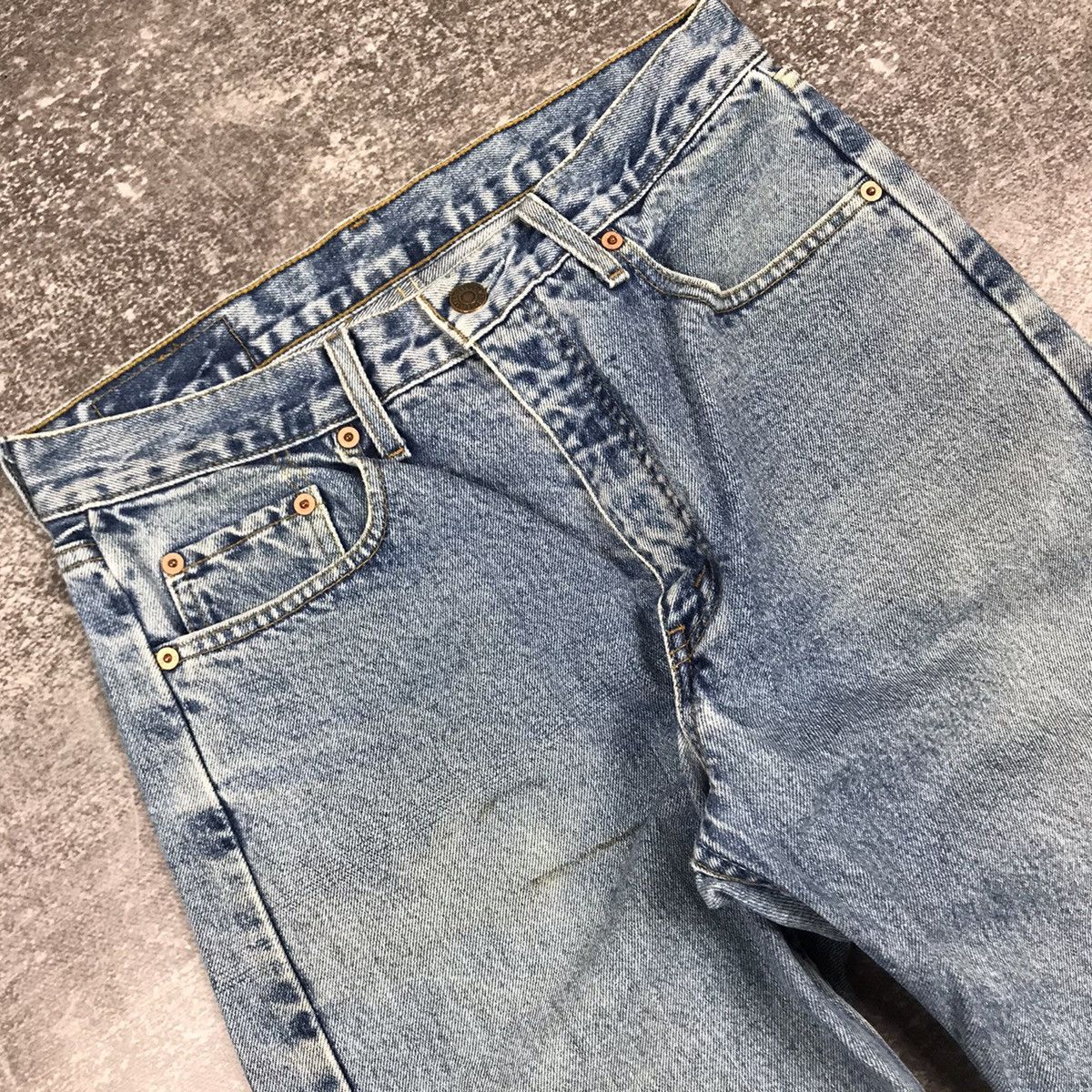 Levi's Vintage 80's Levi's 615 Orange Tab C01 Button Jeans Size US 32 / EU 48 - 7 Thumbnail