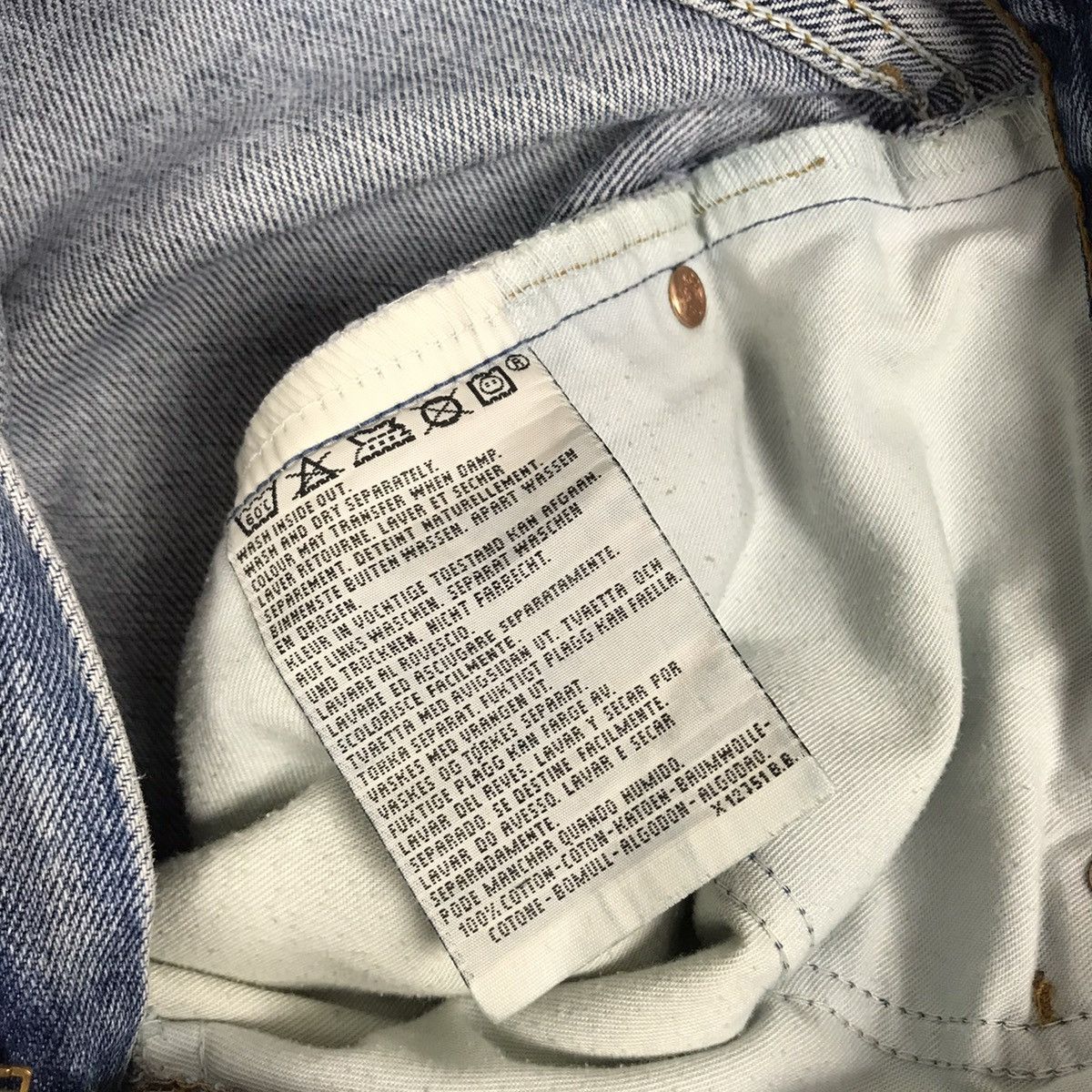 Levi's Vintage 80's Levi's 615 Orange Tab C01 Button Jeans Size US 32 / EU 48 - 18 Thumbnail