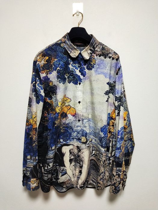 Louis Vuitton DNA Tapestry Button Up Shirt | Grailed