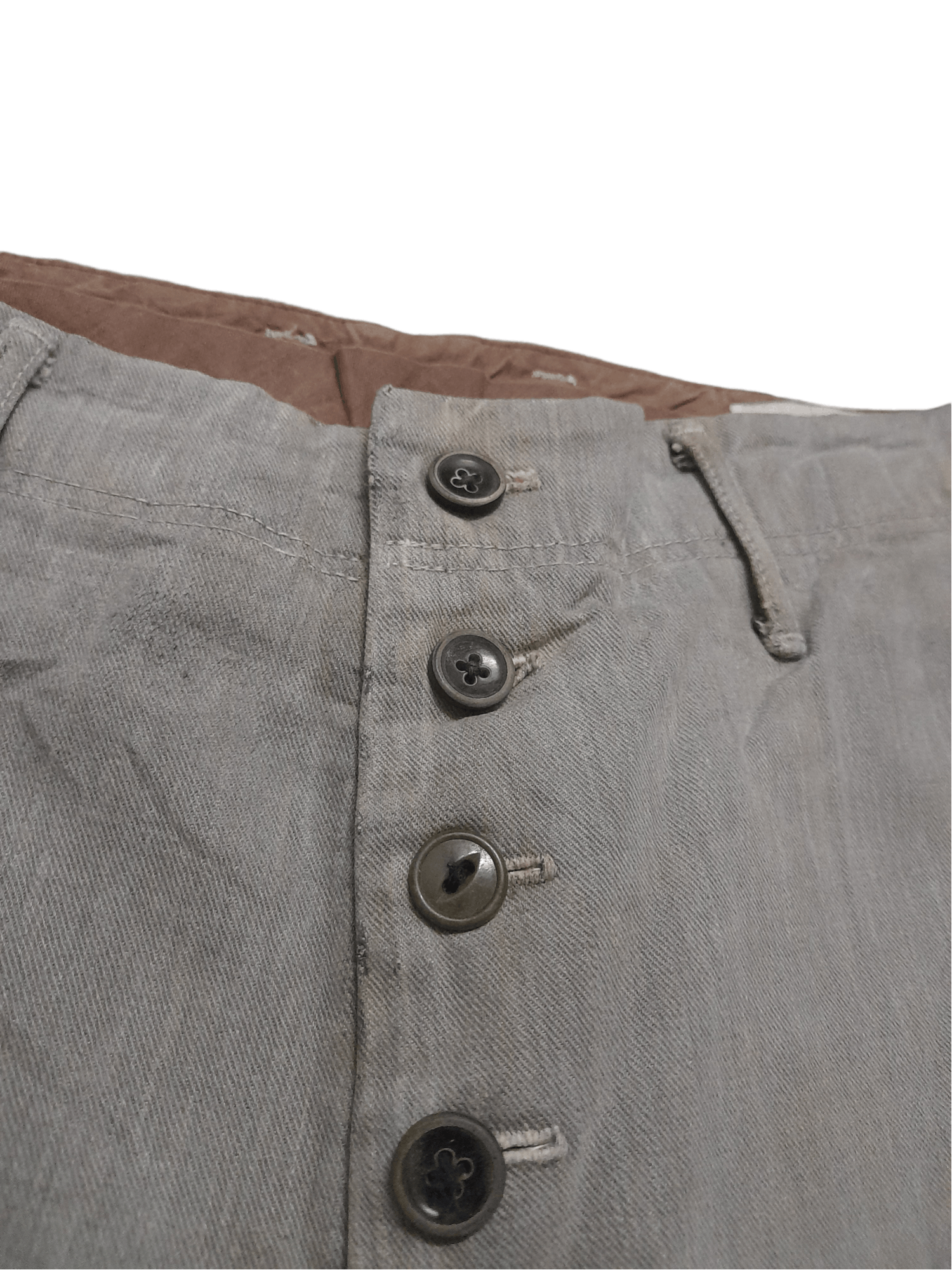 Designer × Kapital × Kapital Kountry KAPITAL Dirt Pant Over-Button (E236) Size US 30 / EU 46 - 3 Thumbnail