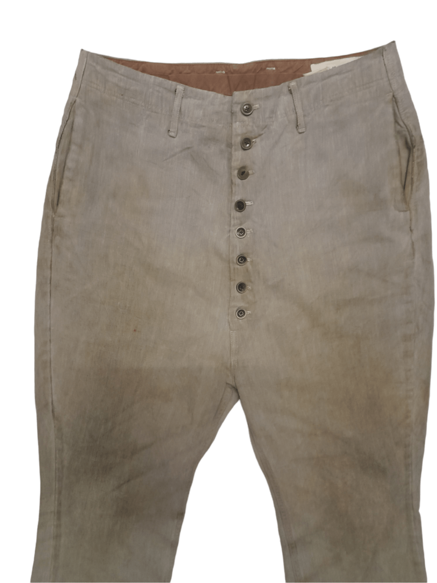 Designer × Kapital × Kapital Kountry KAPITAL Dirt Pant Over-Button (E236) Size US 30 / EU 46 - 2 Thumbnail