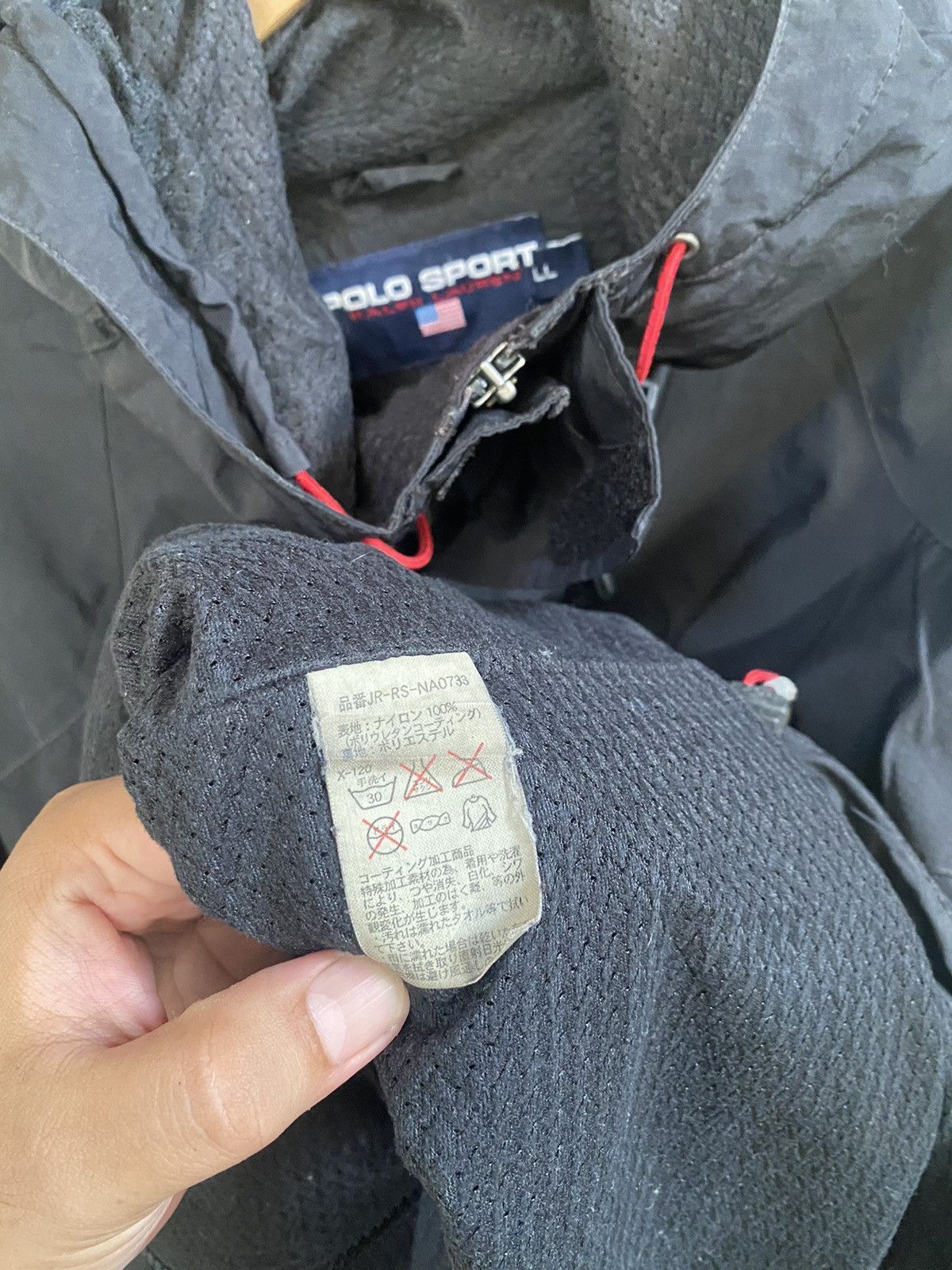 Polo Ralph Lauren × Vintage Vintage Polo Sports Ralph Lauren 90s windbreaker Size US XL / EU 56 / 4 - 7 Thumbnail