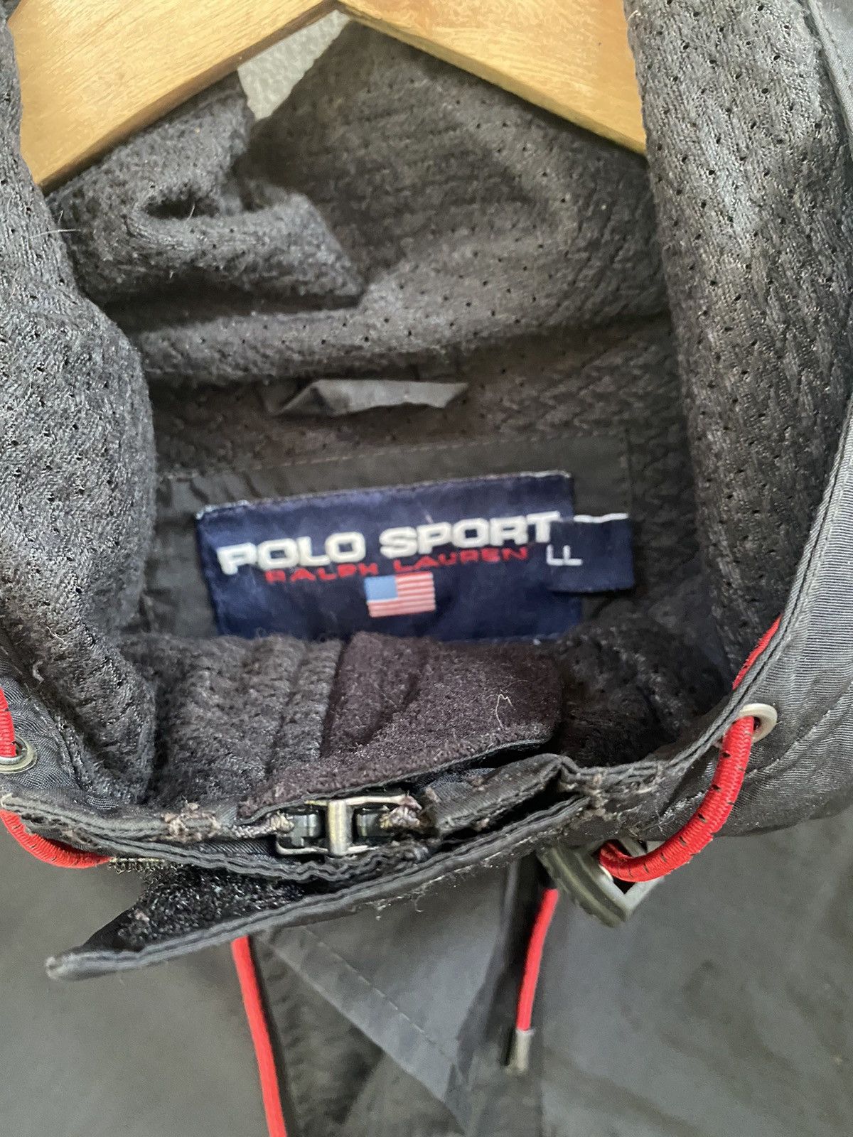Polo Ralph Lauren × Vintage Vintage Polo Sports Ralph Lauren 90s windbreaker Size US XL / EU 56 / 4 - 5 Thumbnail
