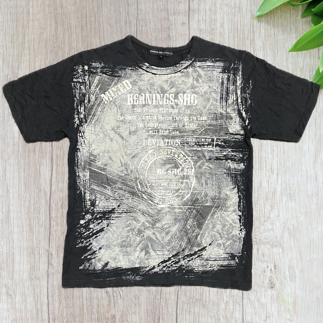 Japanese Brand Japanese Berning Sho Iconic Punk Fashion Rebel Shirt Size US M / EU 48-50 / 2 - 1 Thumbnail