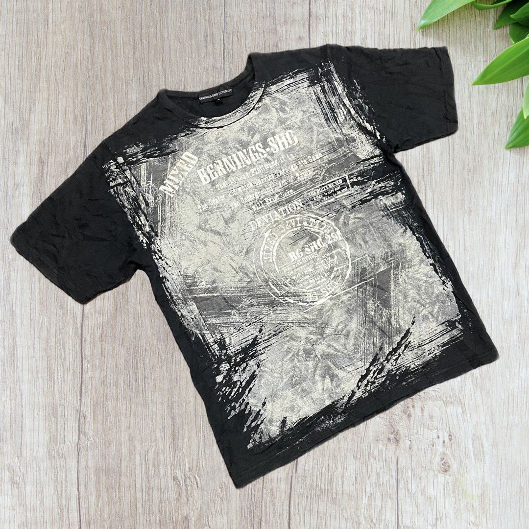 Japanese Brand Japanese Berning Sho Iconic Punk Fashion Rebel Shirt Size US M / EU 48-50 / 2 - 3 Thumbnail