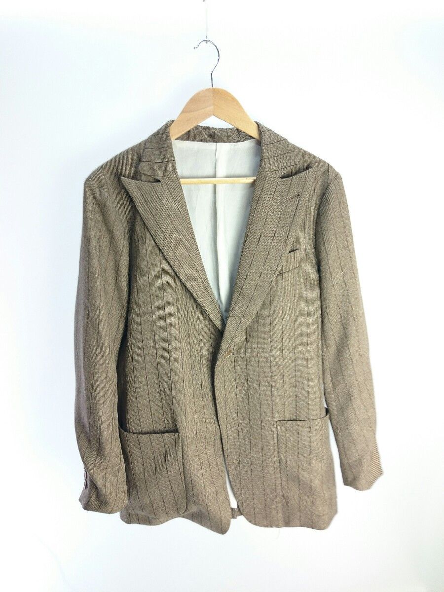 Needles Needles Peaked Lapel 2B Jacket -Chintz Stripe Lame