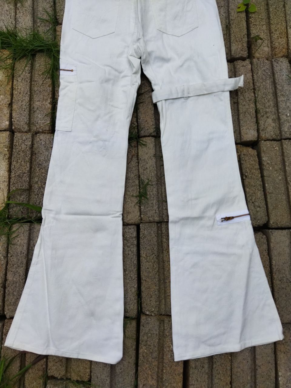 If Six Was Nine Revolt Japan Zipper Bondage Pants Size US 31 - 9 Thumbnail