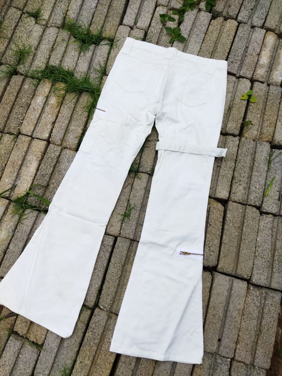 If Six Was Nine Revolt Japan Zipper Bondage Pants Size US 31 - 10 Thumbnail