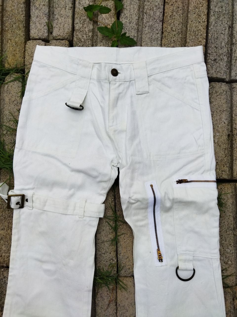 If Six Was Nine Revolt Japan Zipper Bondage Pants Size US 31 - 4 Thumbnail