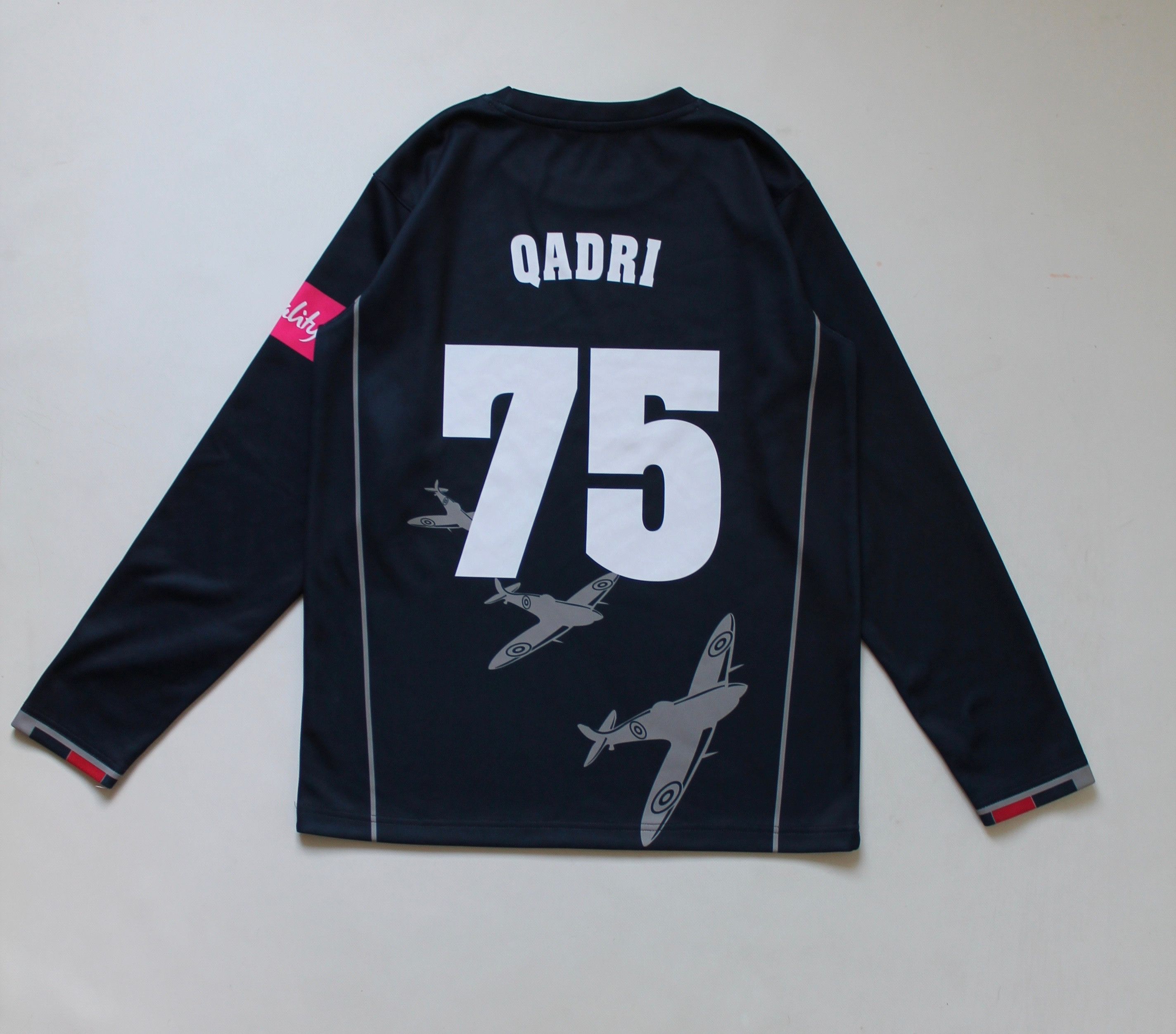 Other 2019 Kent Spitfires Cricket Team # 75 Qadri Warm Jersey Size US M / EU 48-50 / 2 - 11 Thumbnail