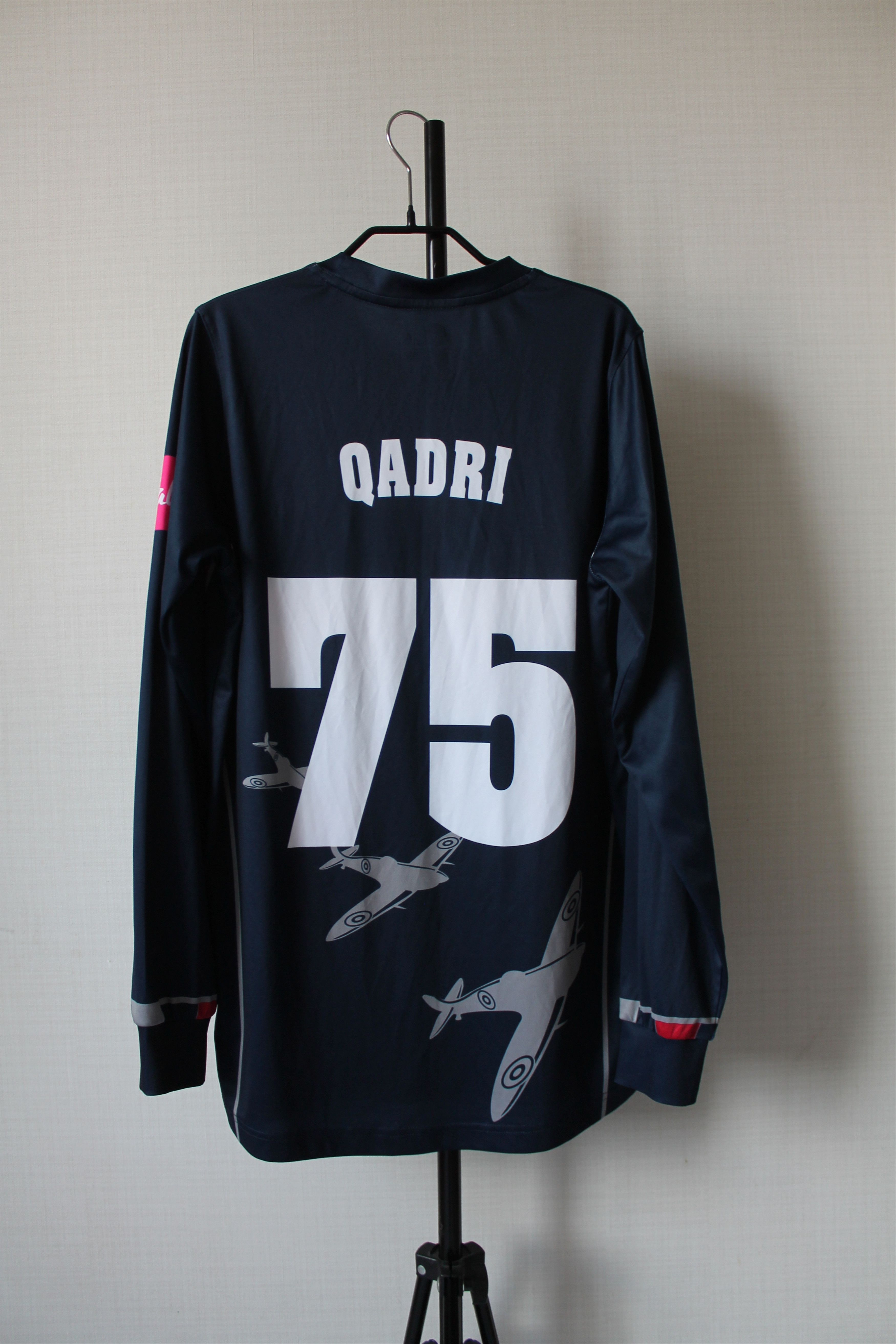 Vintage 2019 Kent Spitfires Cricket Team # 75 Qadri Jersey Size US M / EU 48-50 / 2 - 7 Thumbnail