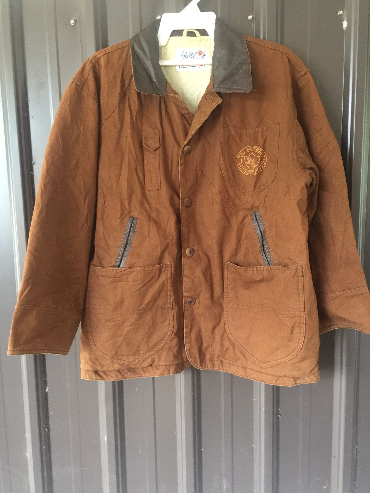 Vintage 🔥Shell Coast Workers Duck Canvas Heavy Jacket Size US M / EU 48-50 / 2 - 1 Thumbnail